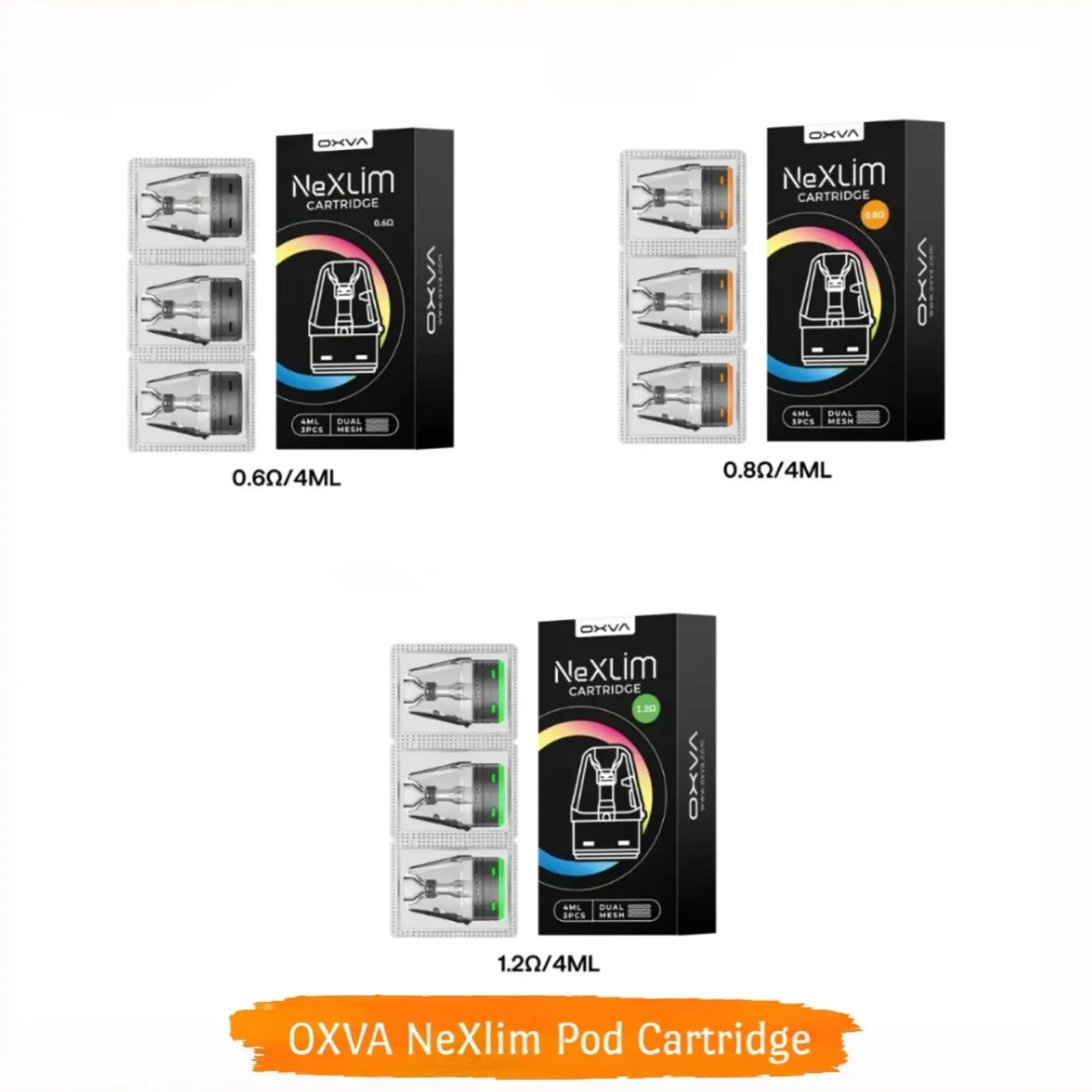 OXVA NeXlim Pods Cartridge 4mL