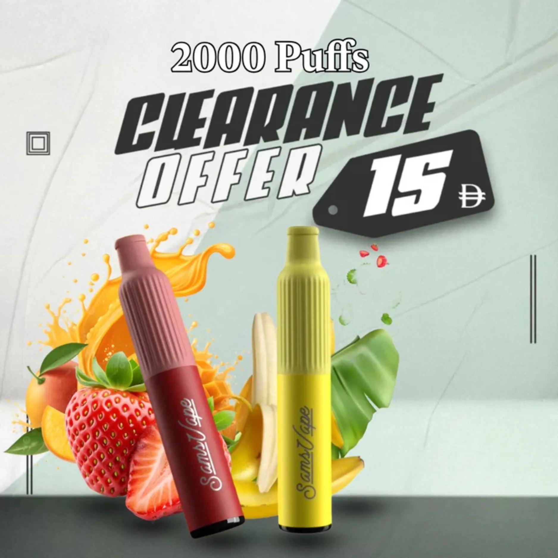 Sams Vape - EVO Disposables (2000 Puffs)