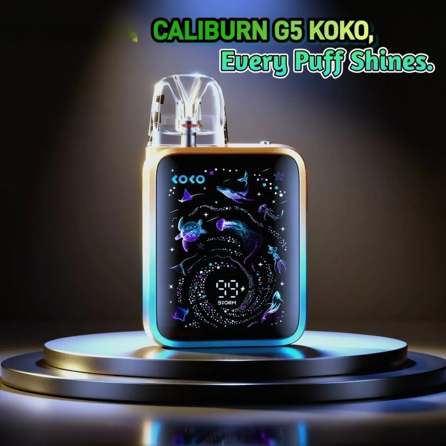 Uwell Caliburn G5 Koko Vape Kit 1600mAh 3ml (Max 35W)