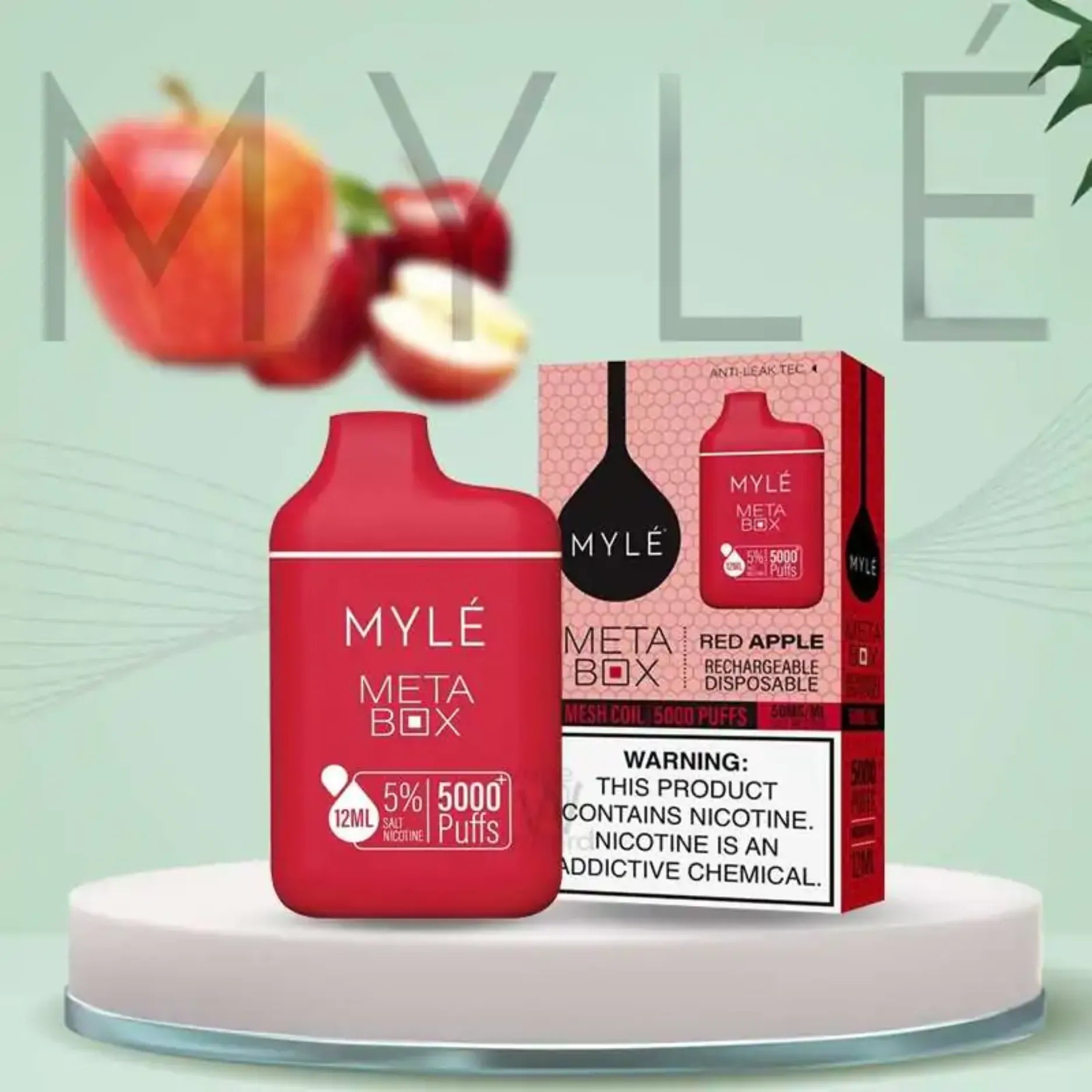 MYLE META BOX DISPOSABLE DEVICE