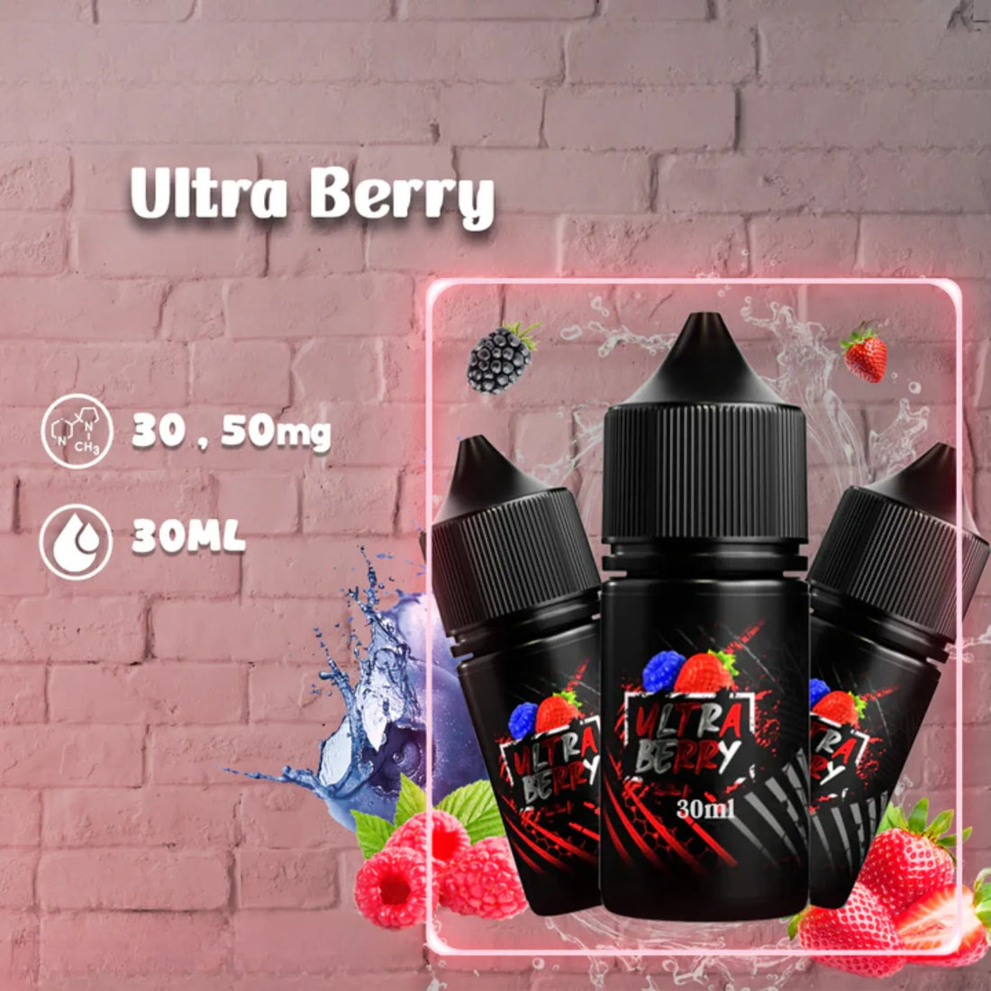 Sam Vapes Ultra Berry 30ml Saltnic