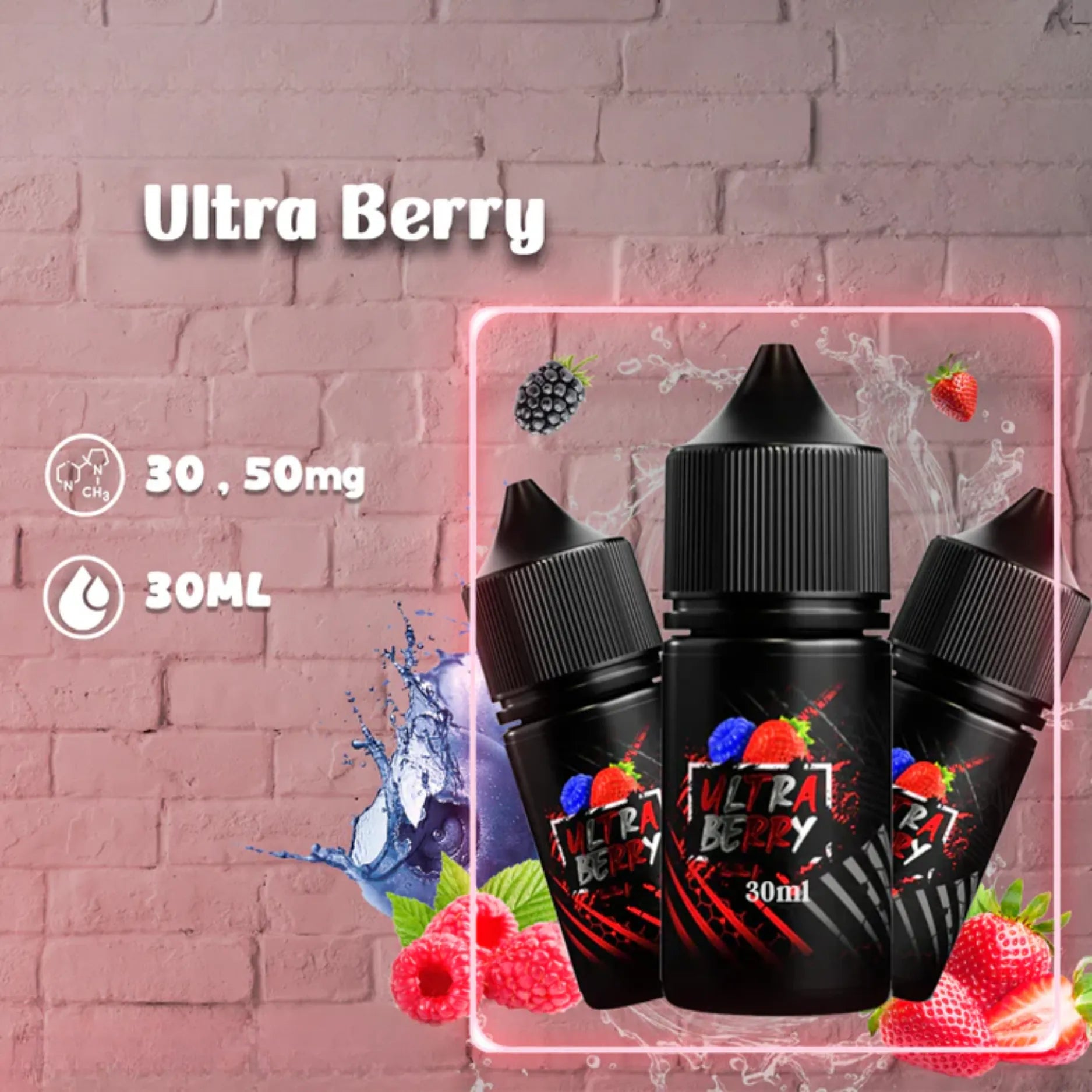 Sam Vapes Ultra Berry 30ml Saltnic