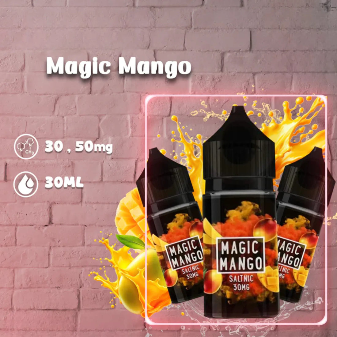 MAGIC MANGO SALTNIC 30 ML BY SAM VAPES