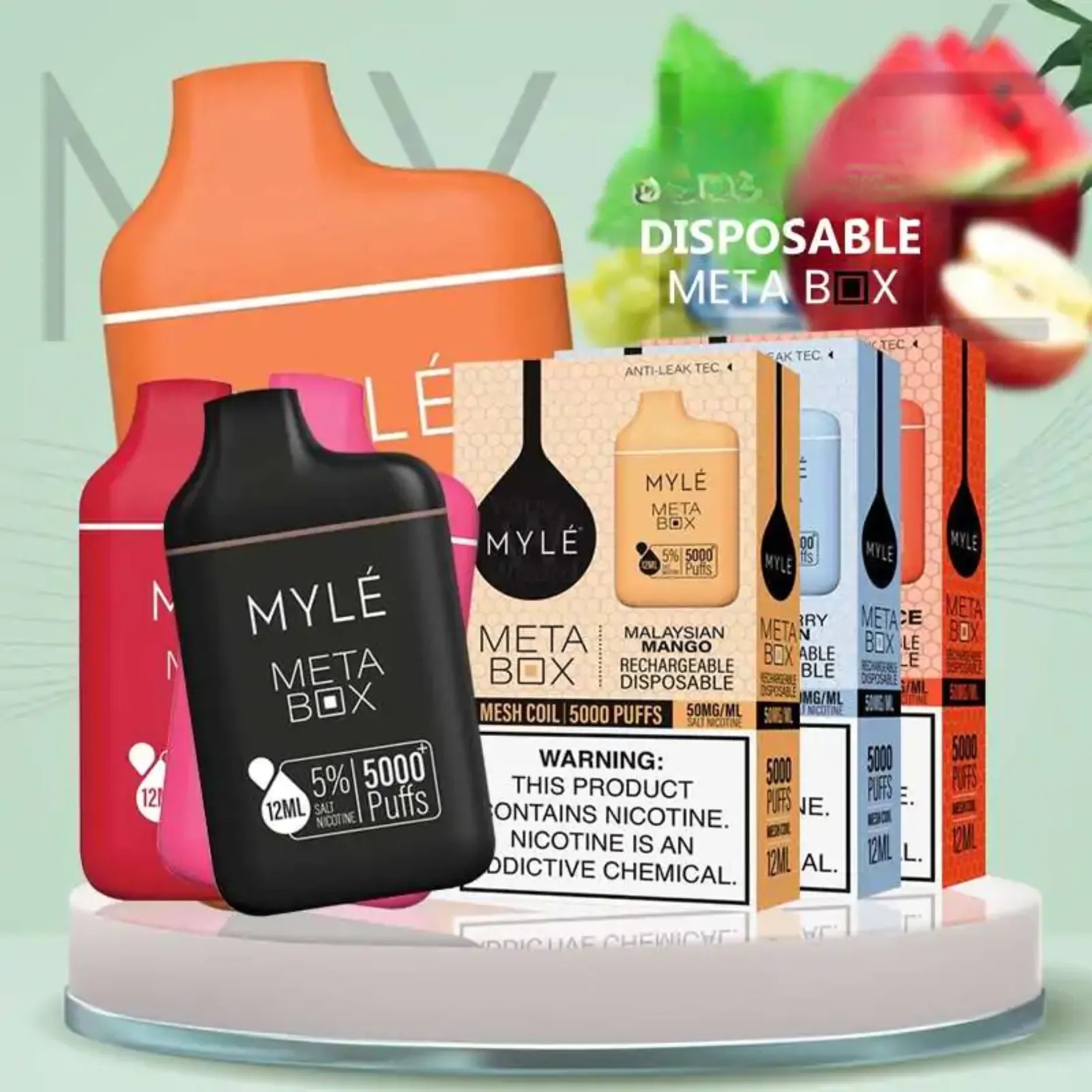 MYLE META BOX DISPOSABLE DEVICE