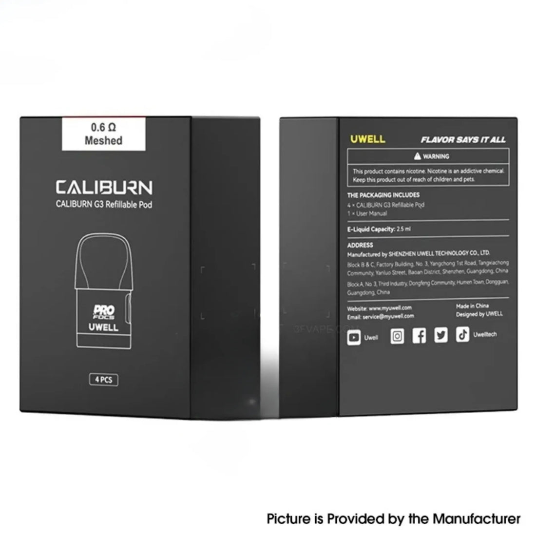 Uwell Caliburn G3 Pod Cartridge