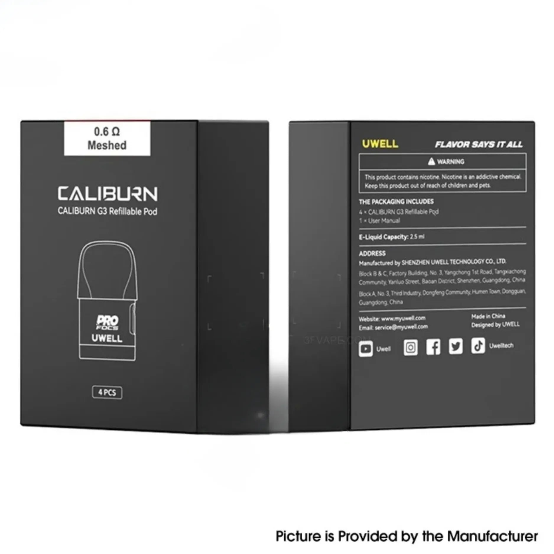 Uwell Caliburn G3 Pod Cartridge