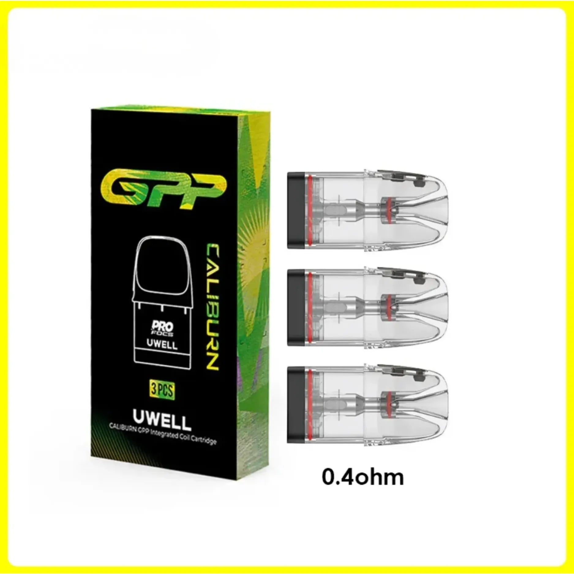 Uwell Caliburn GPP Pod Cartridge 3pcs pack