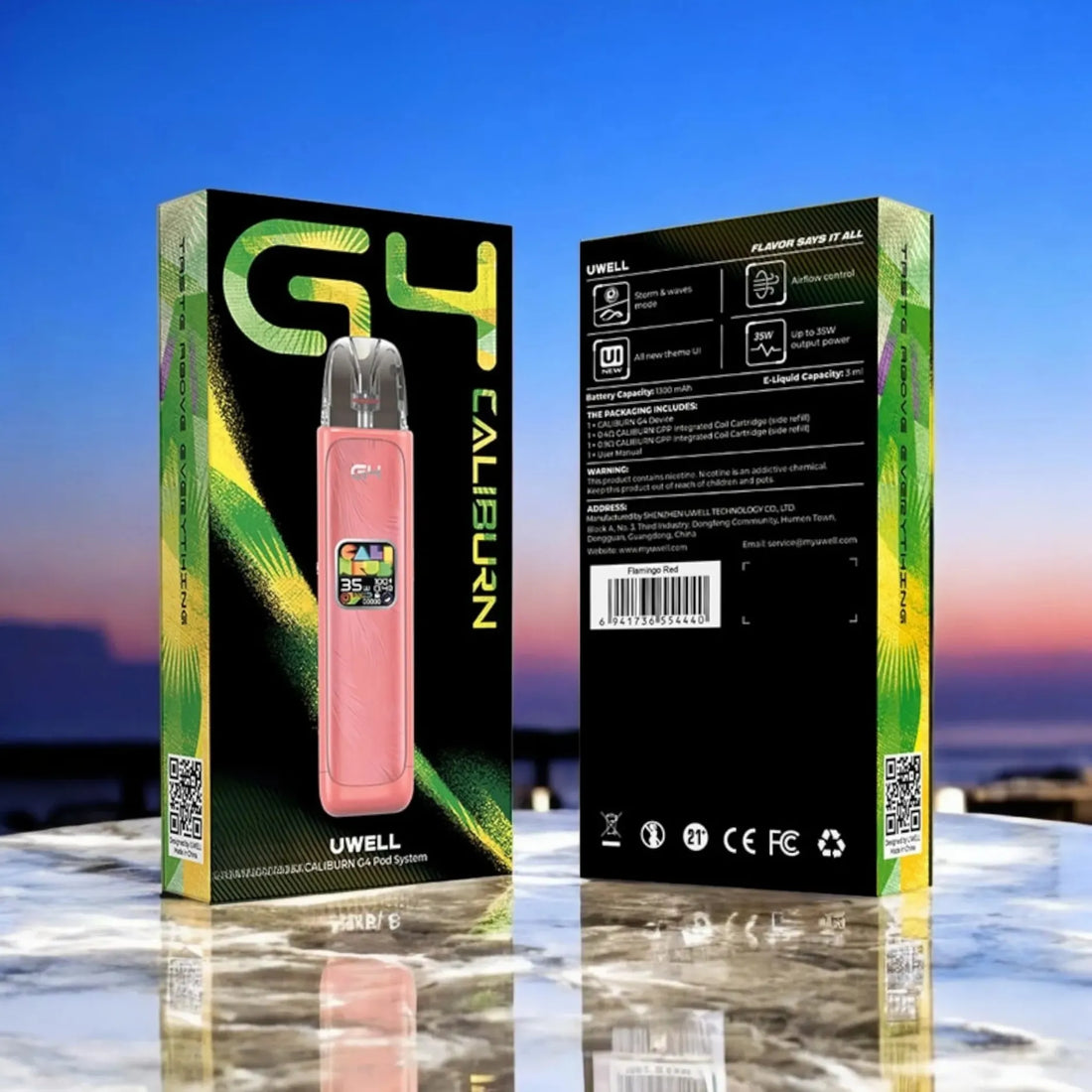 Uwell Caliburn G4 Pod Kit 1300mAh
