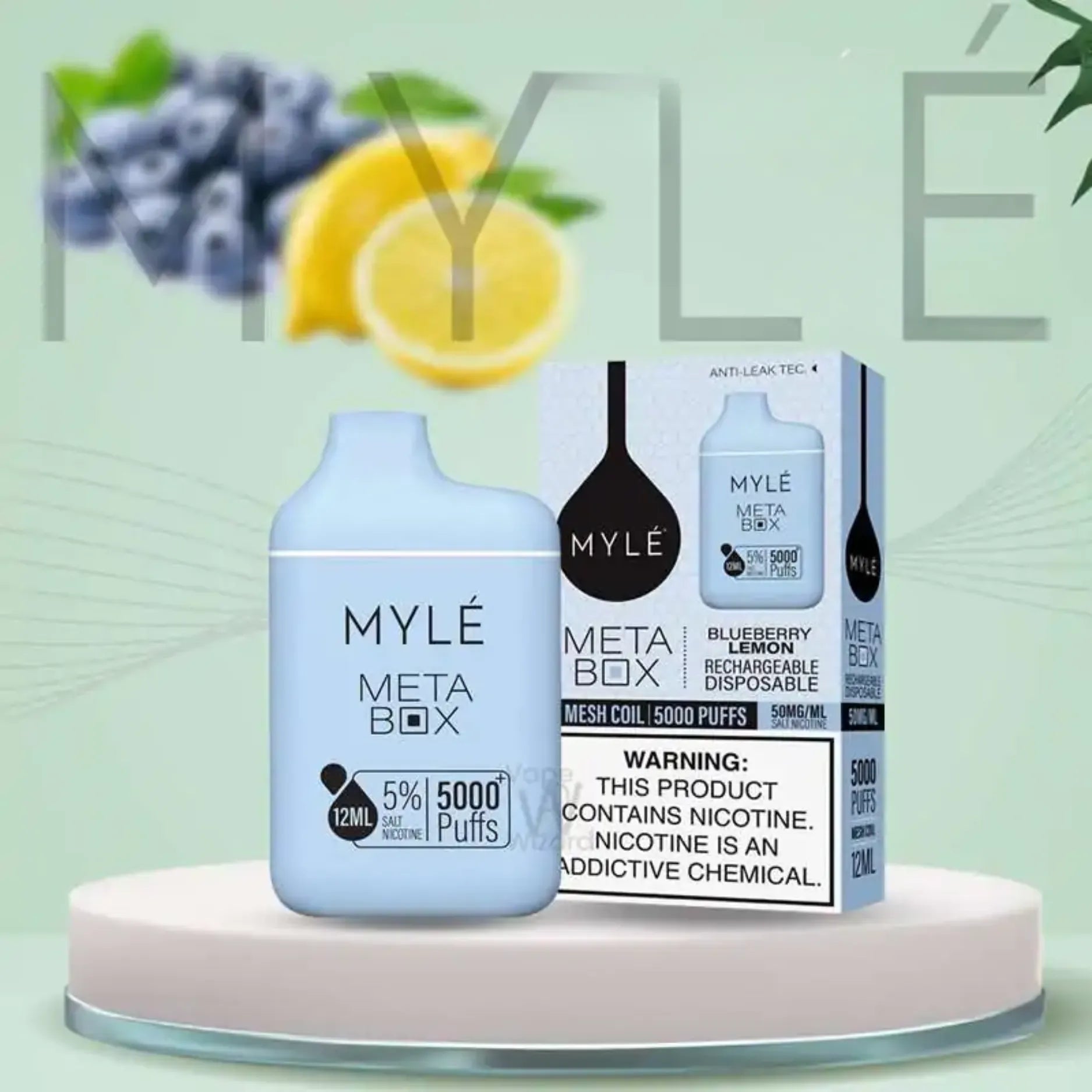 MYLE META BOX DISPOSABLE DEVICE