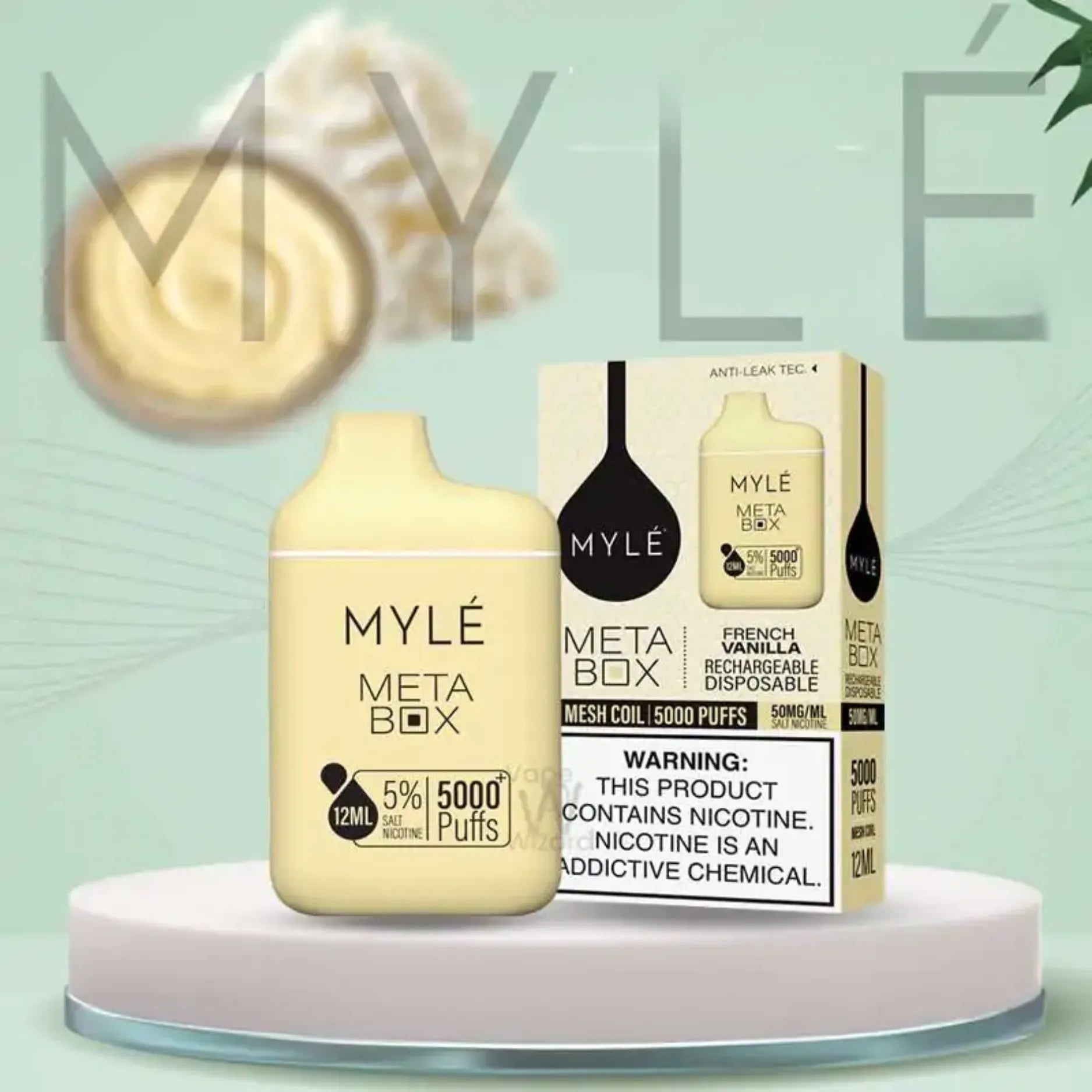 MYLE META BOX DISPOSABLE DEVICE