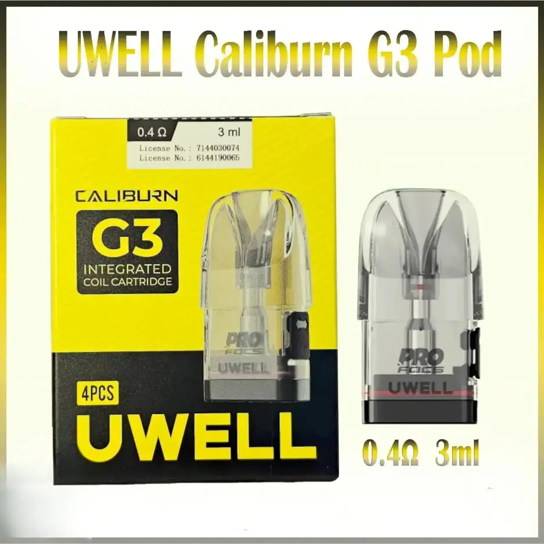 Uwell Caliburn G3 Pod Cartridge