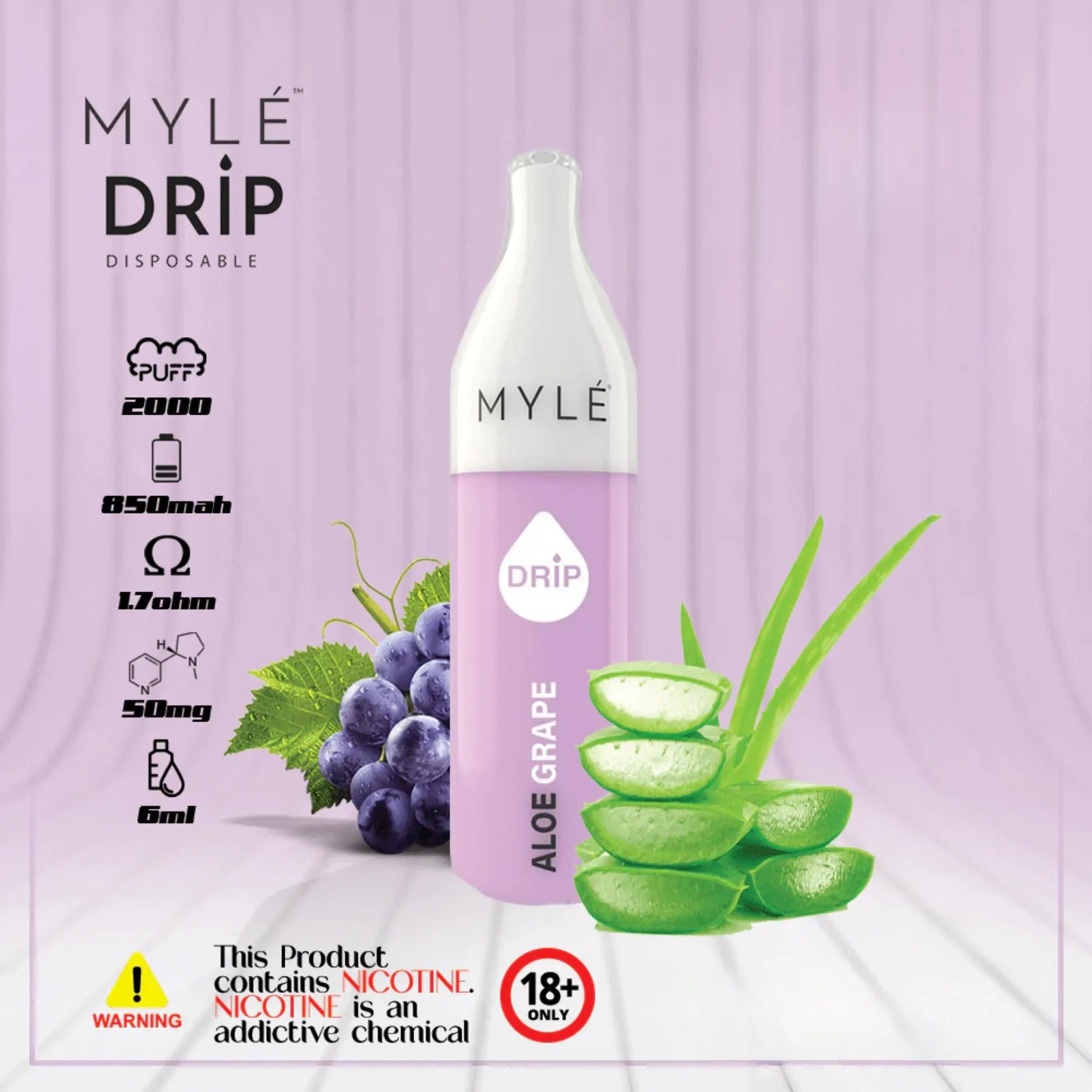 Myle - Drip 2000 Puffs Disposable Pen