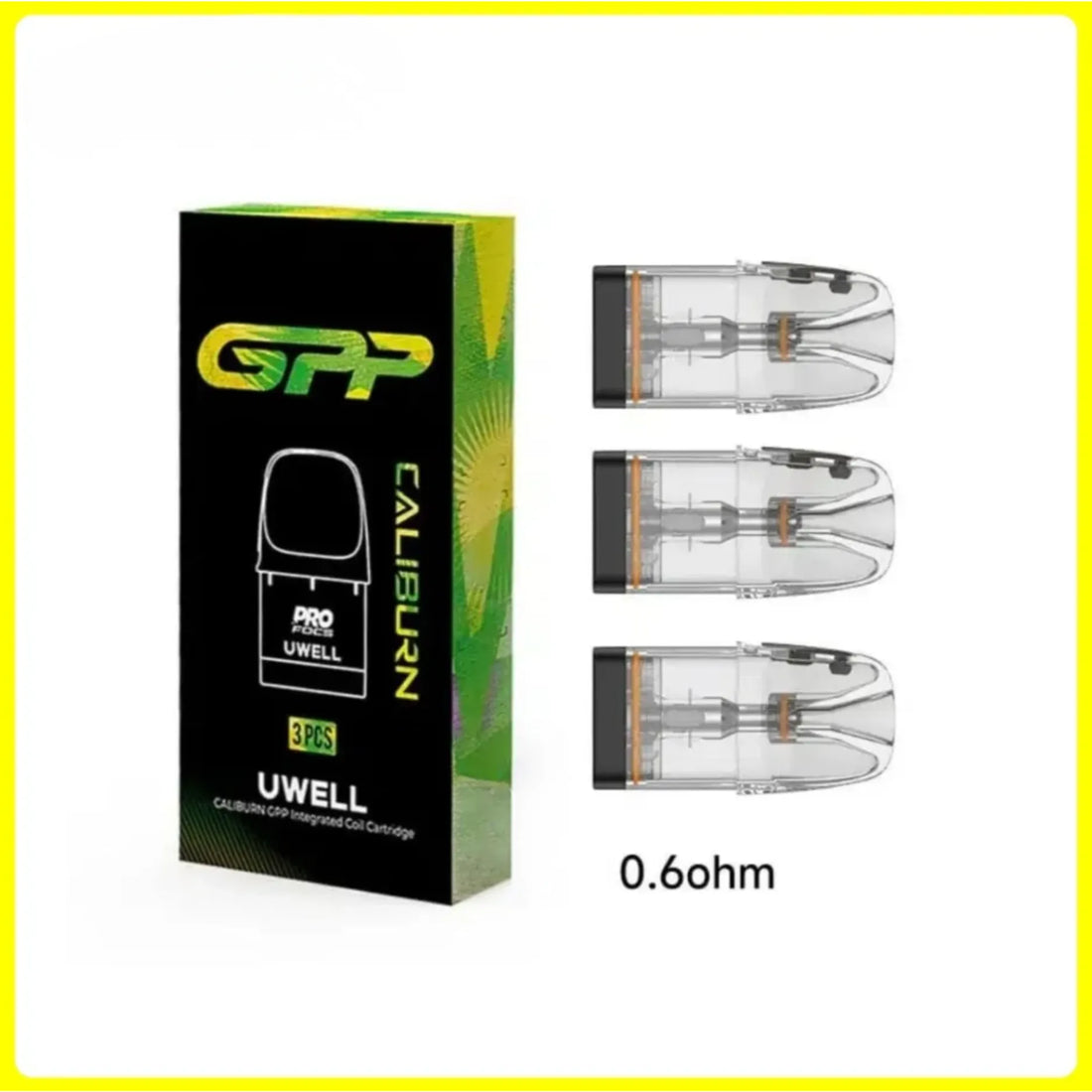 Uwell Caliburn GPP Pod Cartridge 3pcs pack