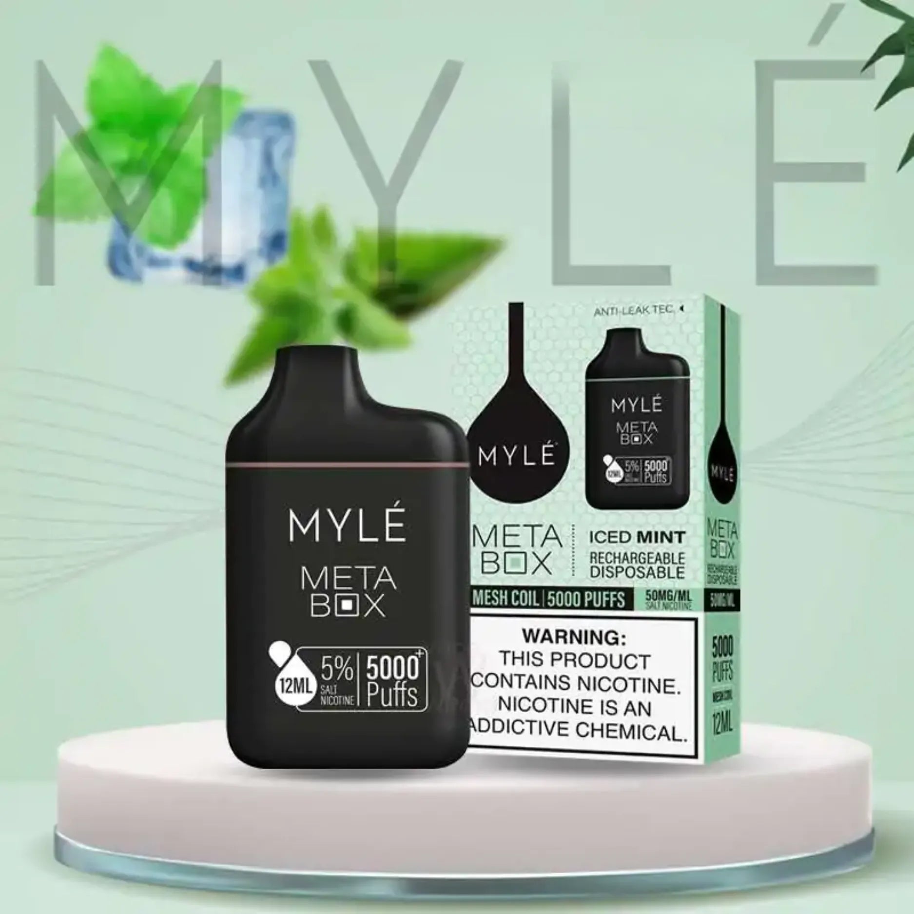 MYLE META BOX DISPOSABLE DEVICE