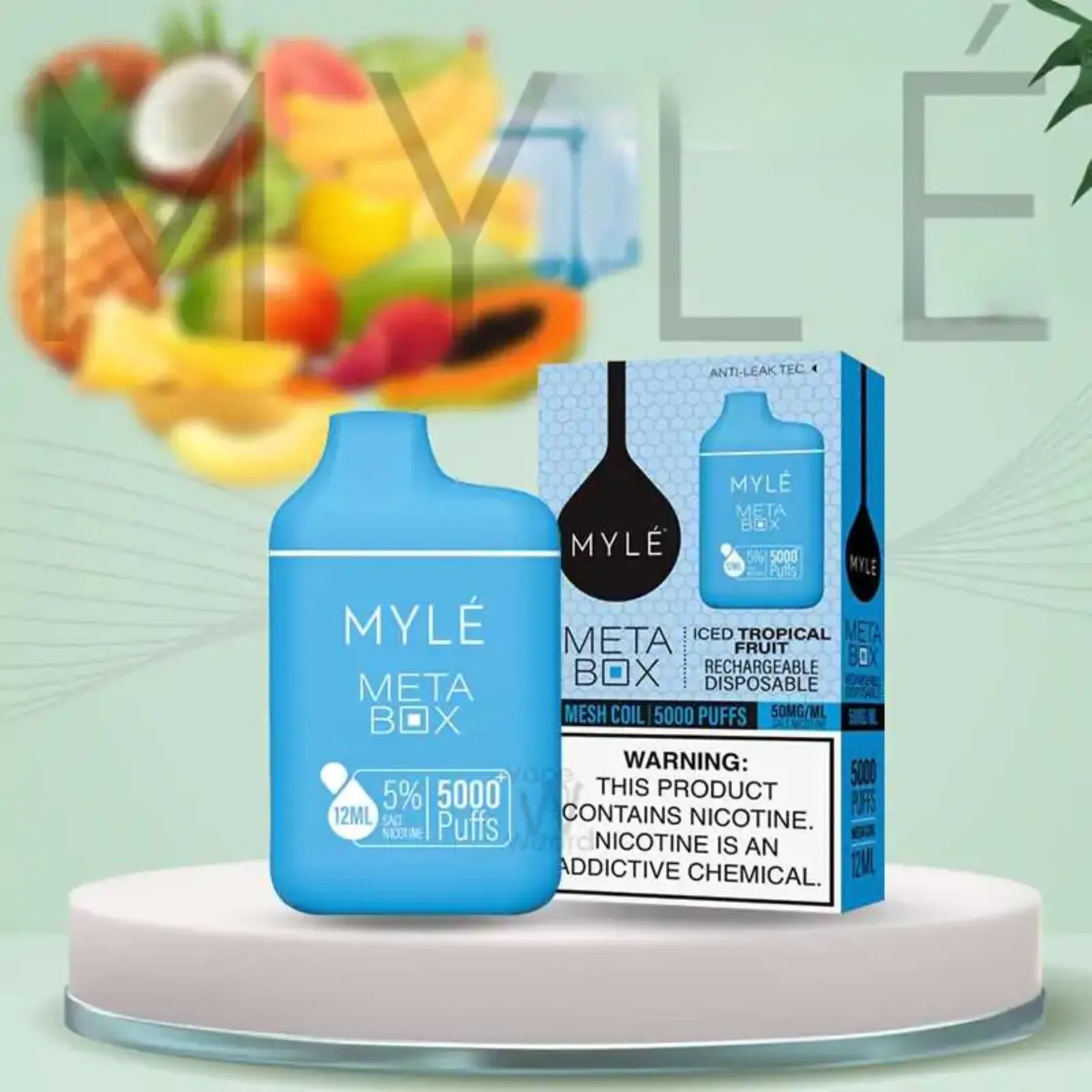 MYLE META BOX DISPOSABLE DEVICE