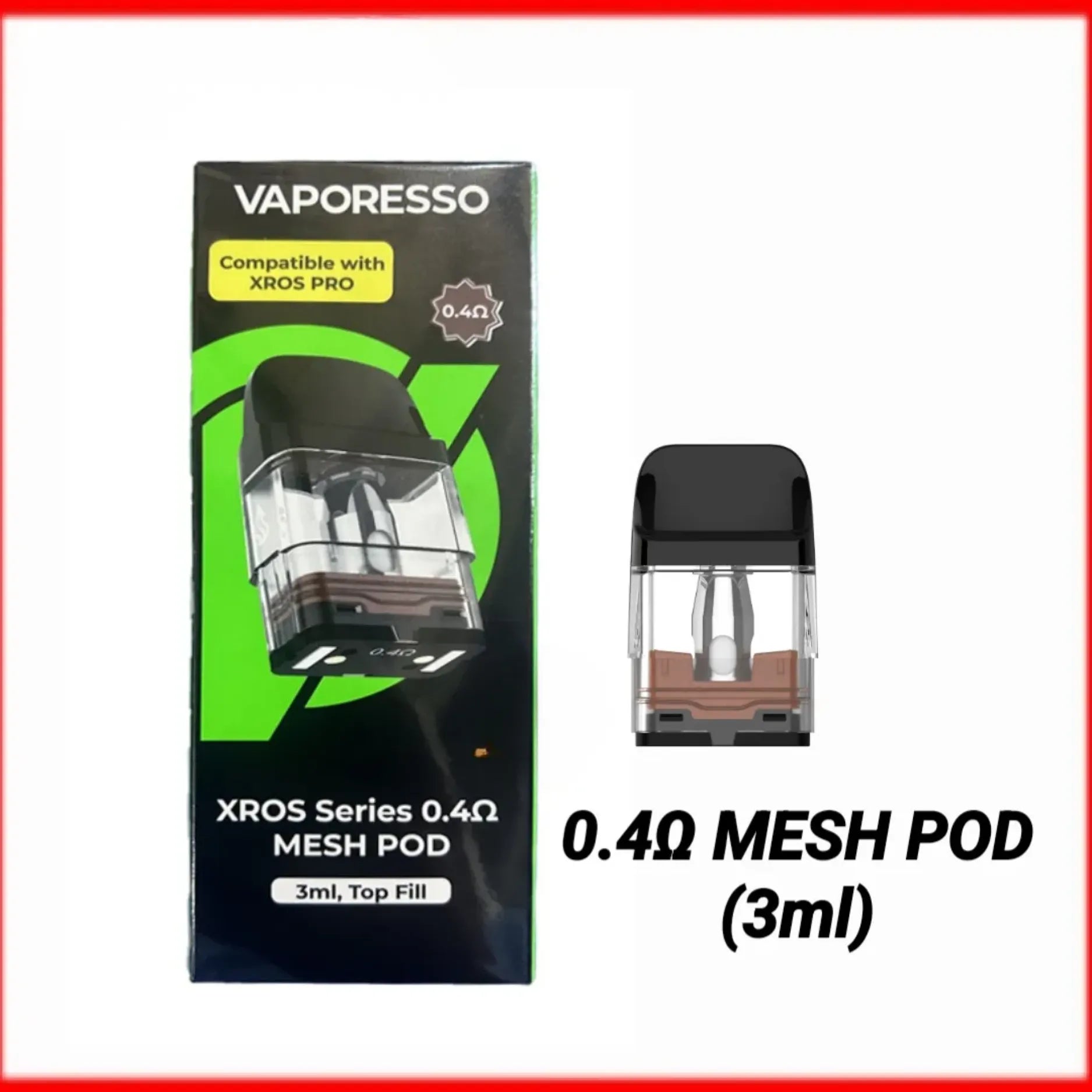 Vaporesso XROS Series Pod Cartridge 2ml,3ml (4pcs/pack)