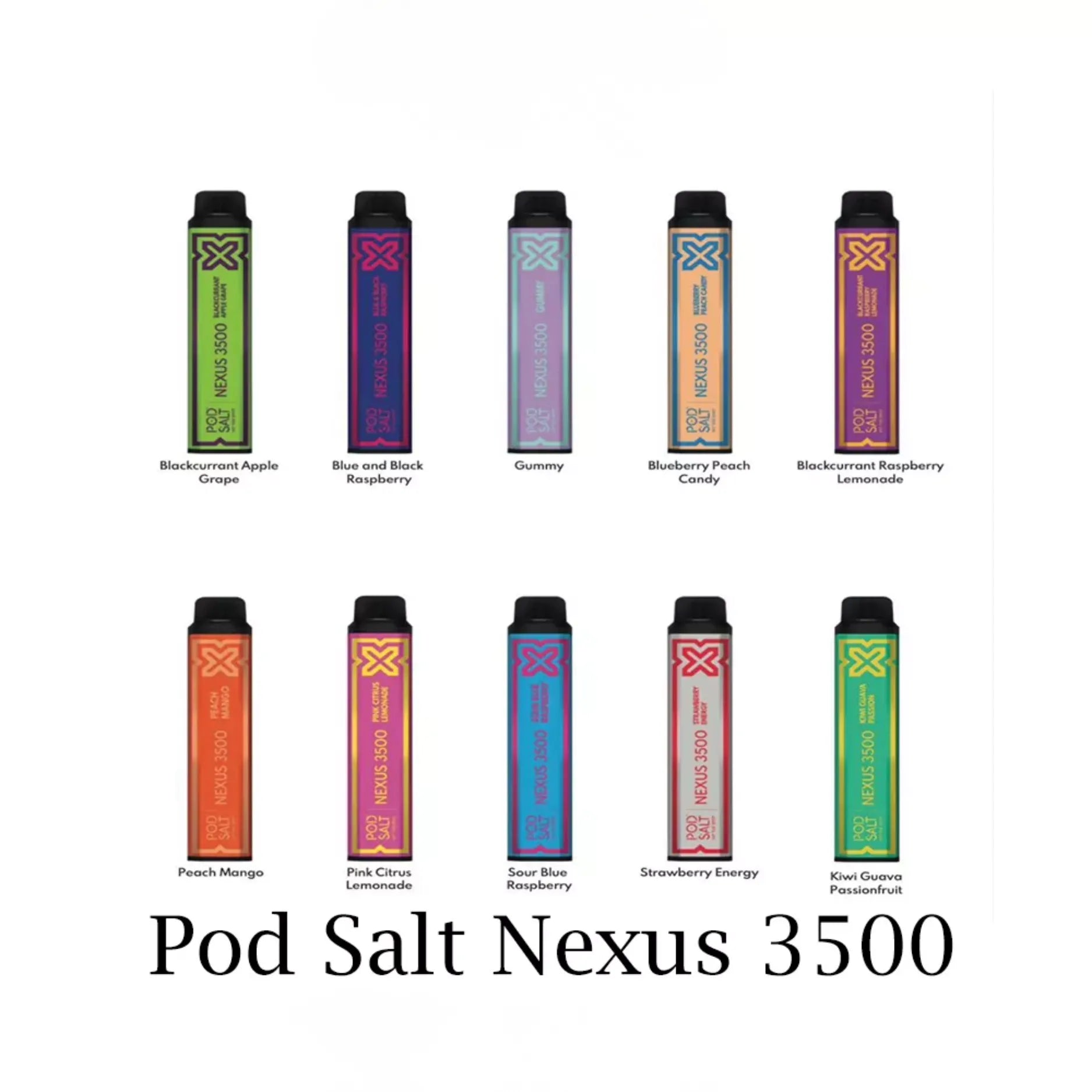 Pod Salt Nexus 3500 puffs disposable vape