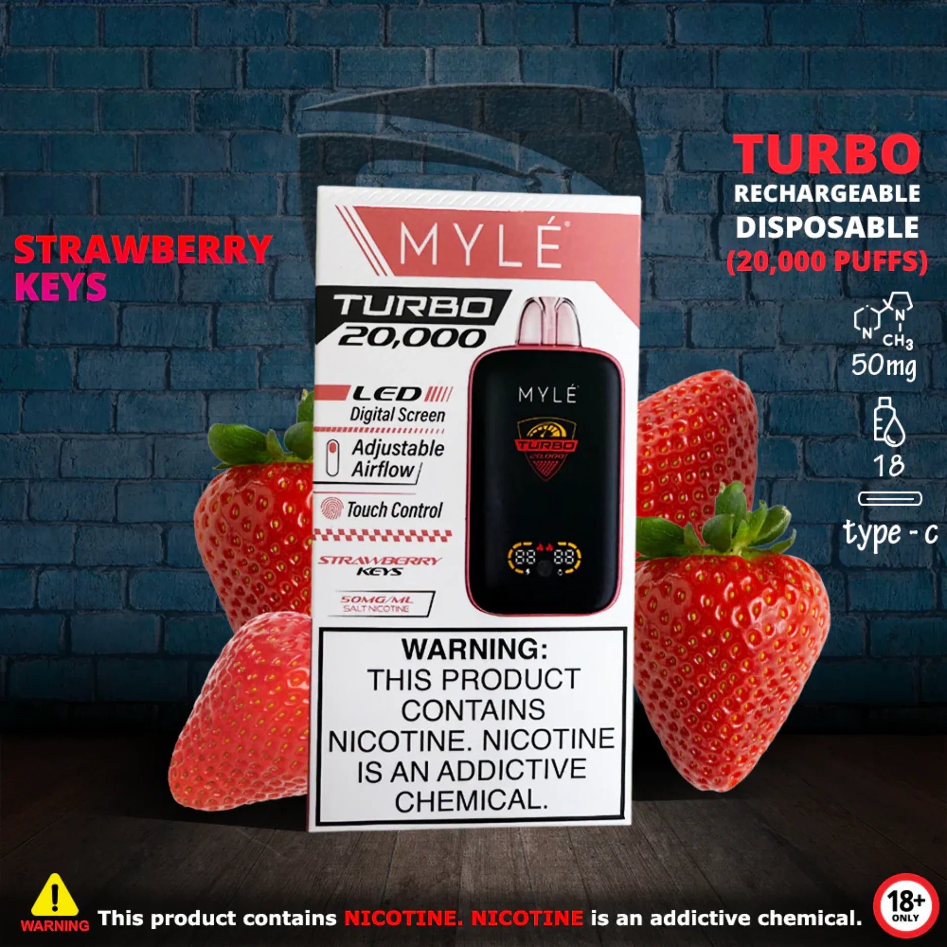 Myle Turbo Rechargeable Vape