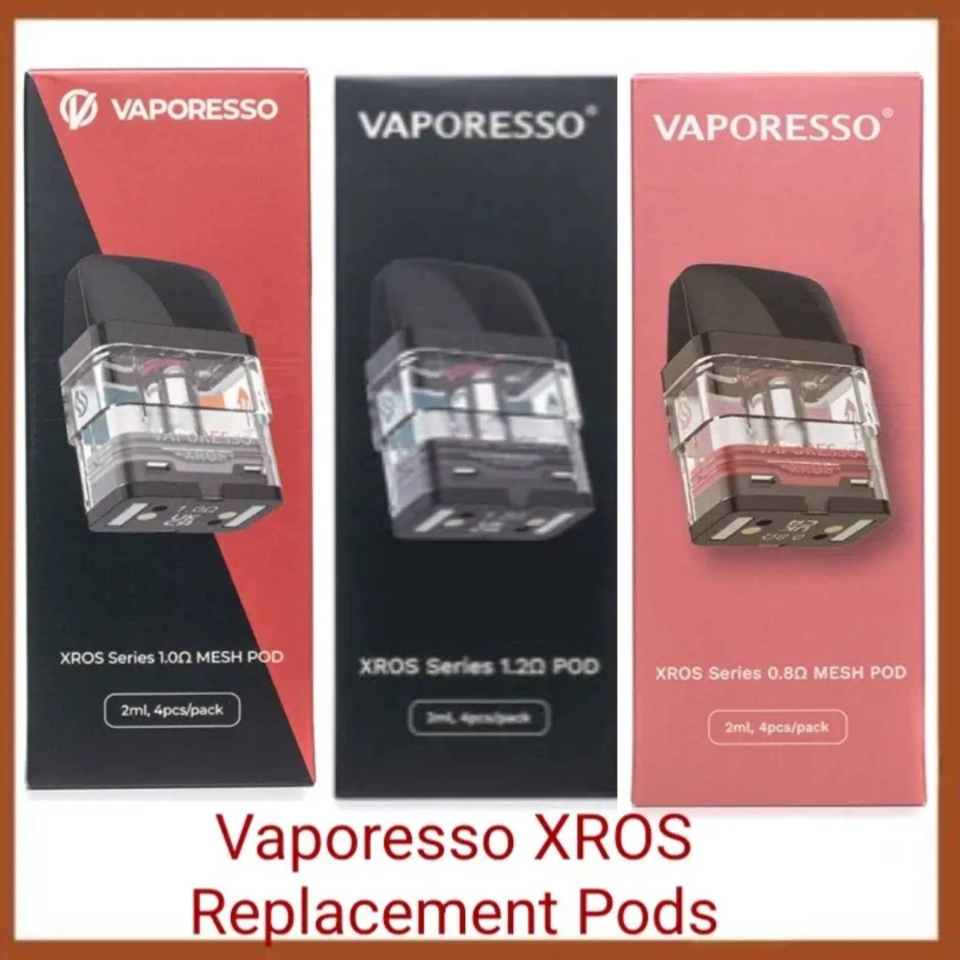 Vaporesso XROS Series Pod Cartridge 2ml,3ml (4pcs/pack)