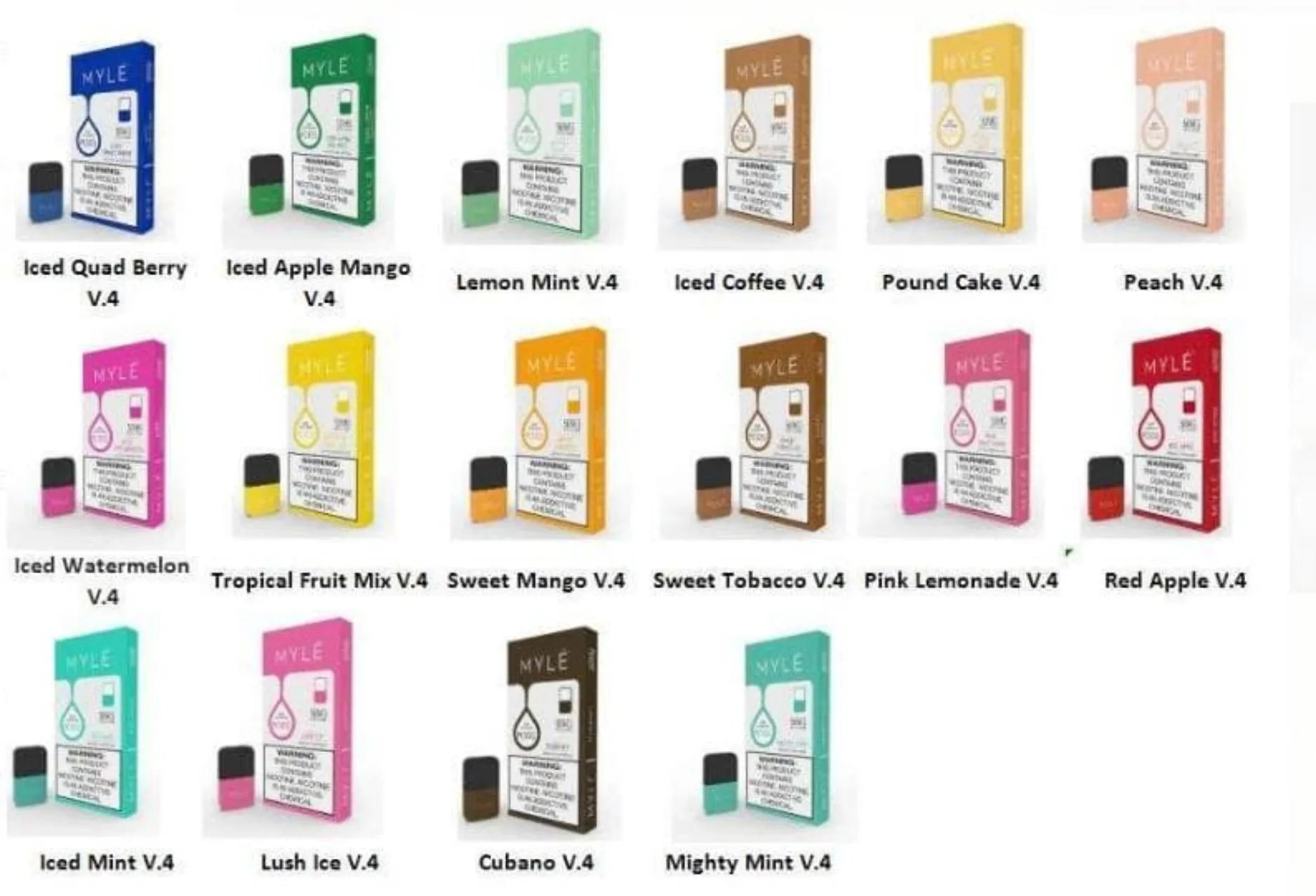Myle Pods V4 - 4pcs/pack