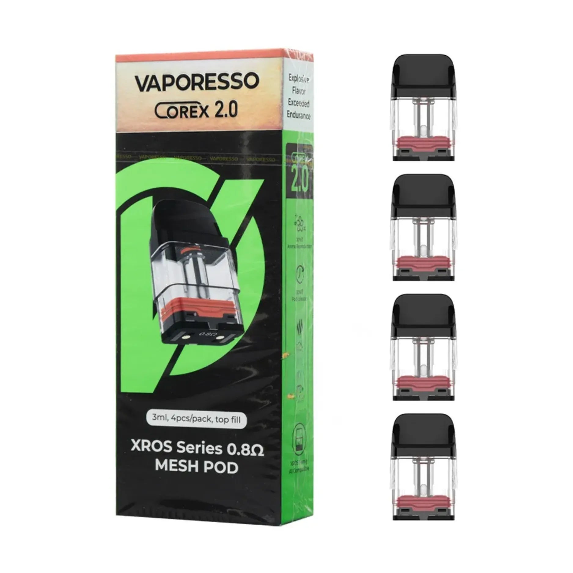 Vaporesso XROS Series Pod Cartridge 2ml,3ml (4pcs/pack)