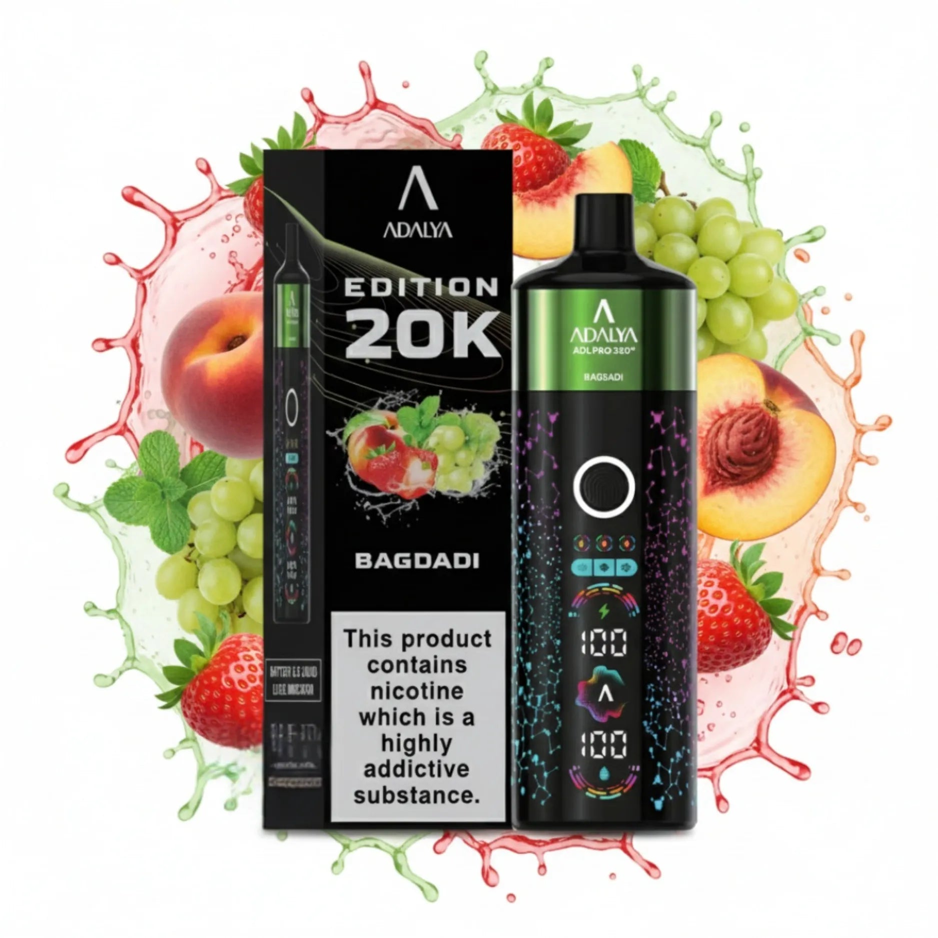 Adalya Edition 20k 20000 Puffs Shisha Disposable Vape