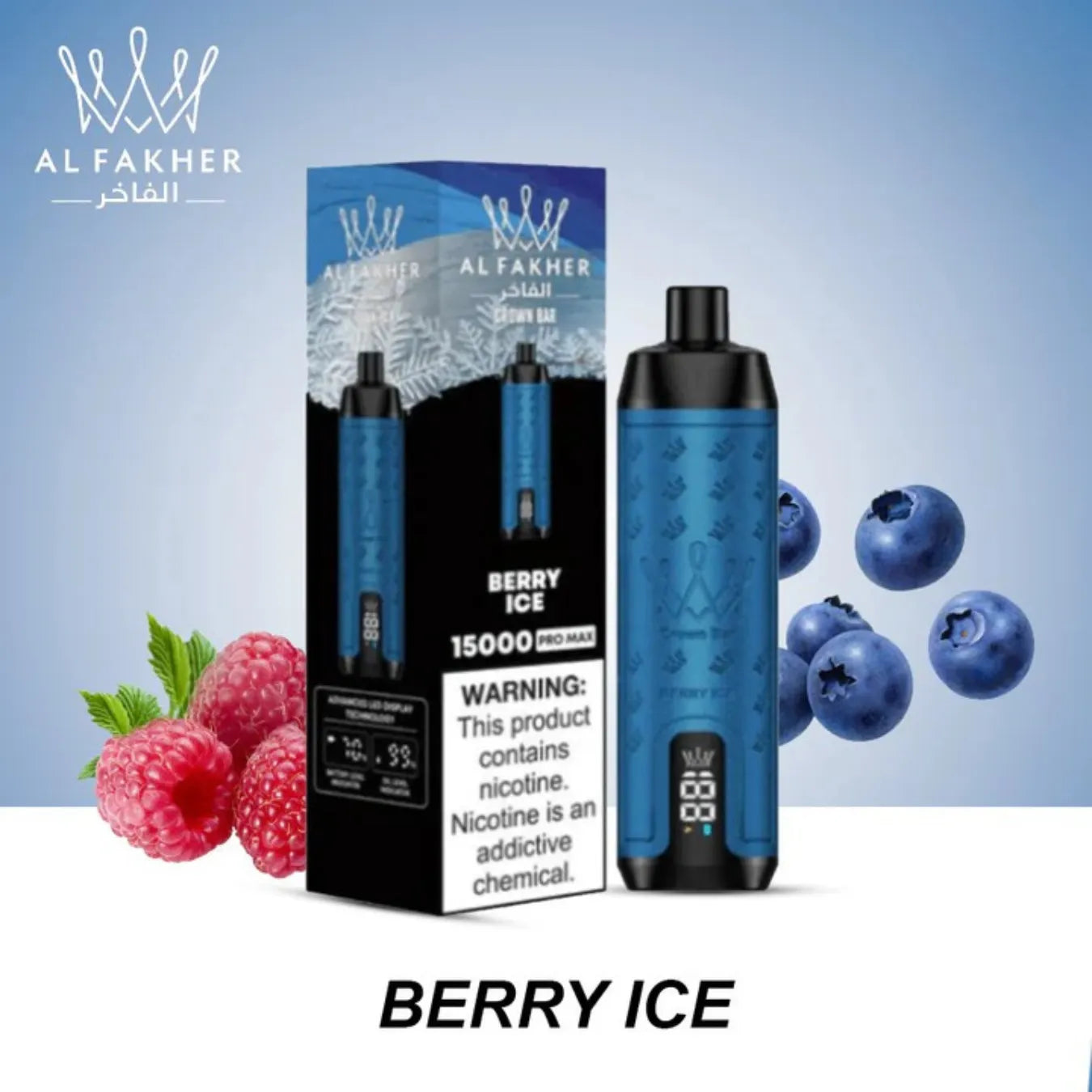 AL FAKHER CROWN BAR 15000 PUFFS DISPOSABLE
