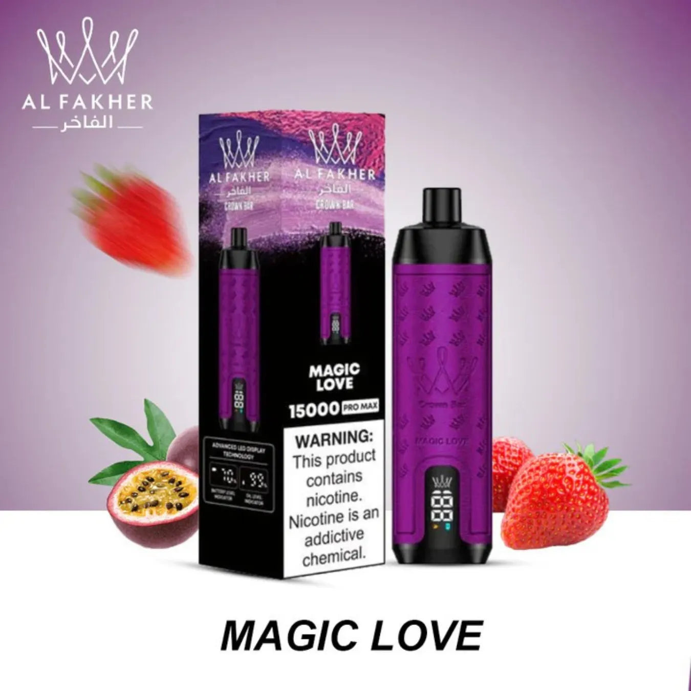 AL FAKHER CROWN BAR 15000 PUFFS DISPOSABLE