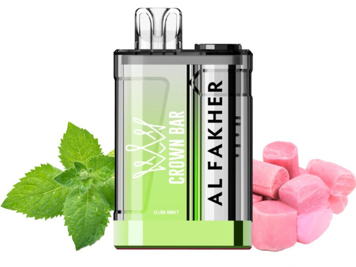 Crown Bar Al Fakher Crystal 9000 Puffs Disposable Vape in UAE