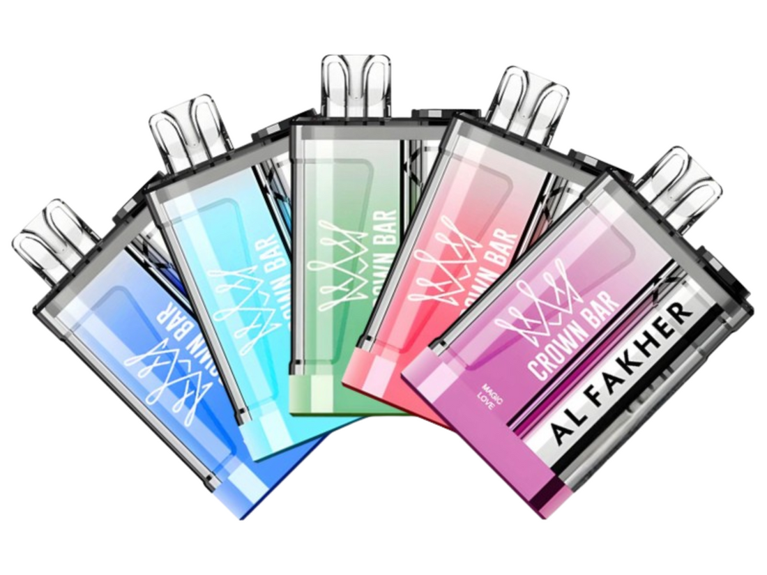 Crown Bar Al Fakher Crystal 9000 Puffs Disposable Vape in UAE