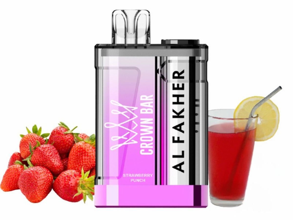 Crown Bar Al Fakher Crystal 9000 Puffs Disposable Vape in UAE