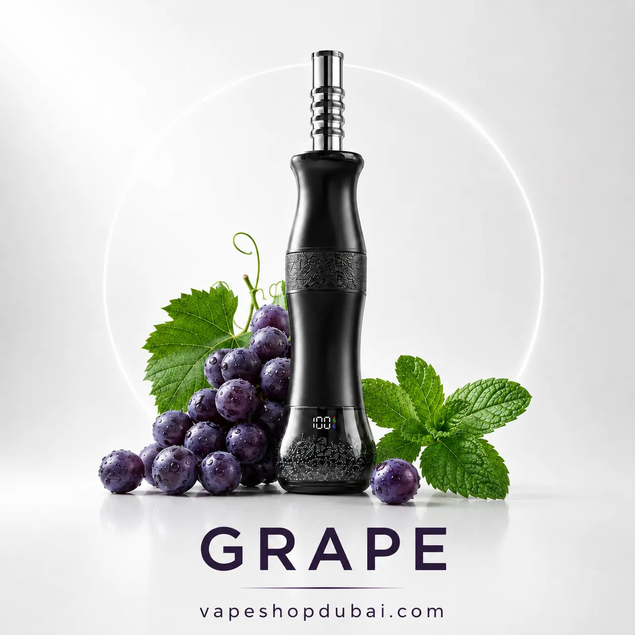 Al Fakher Crown Bar E Hose X 60000 Puffs Hookah Disposable Vape grape