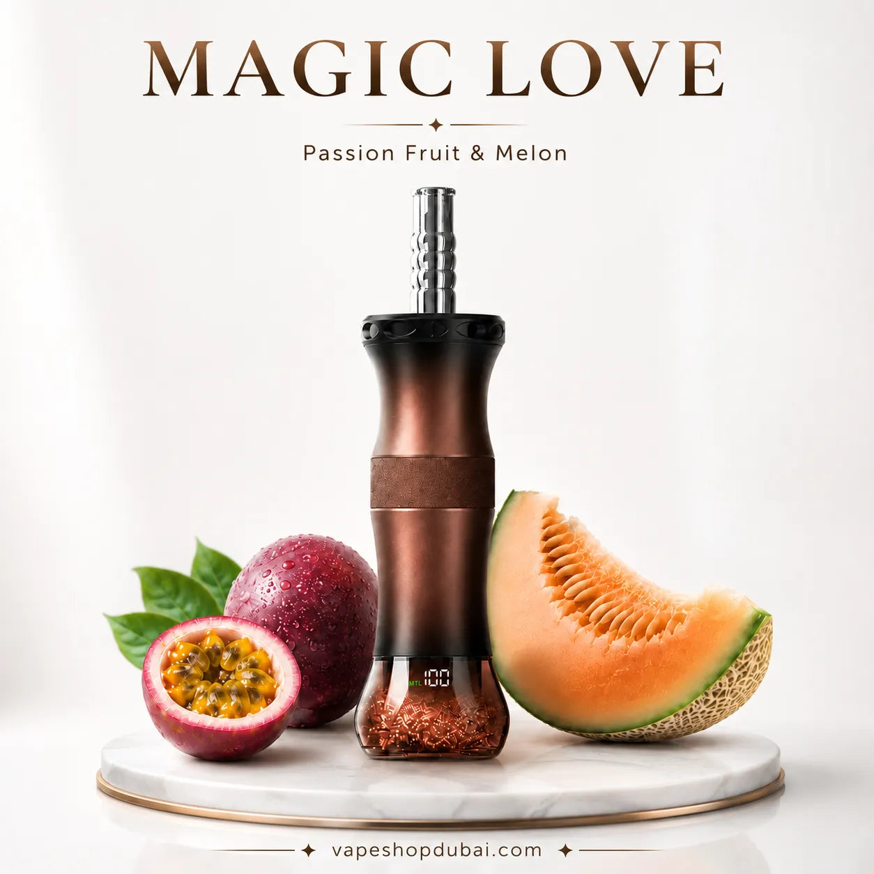 Al Fakher Crown Bar E Hose X 60000 Puffs Hookah Disposable Vape magic love