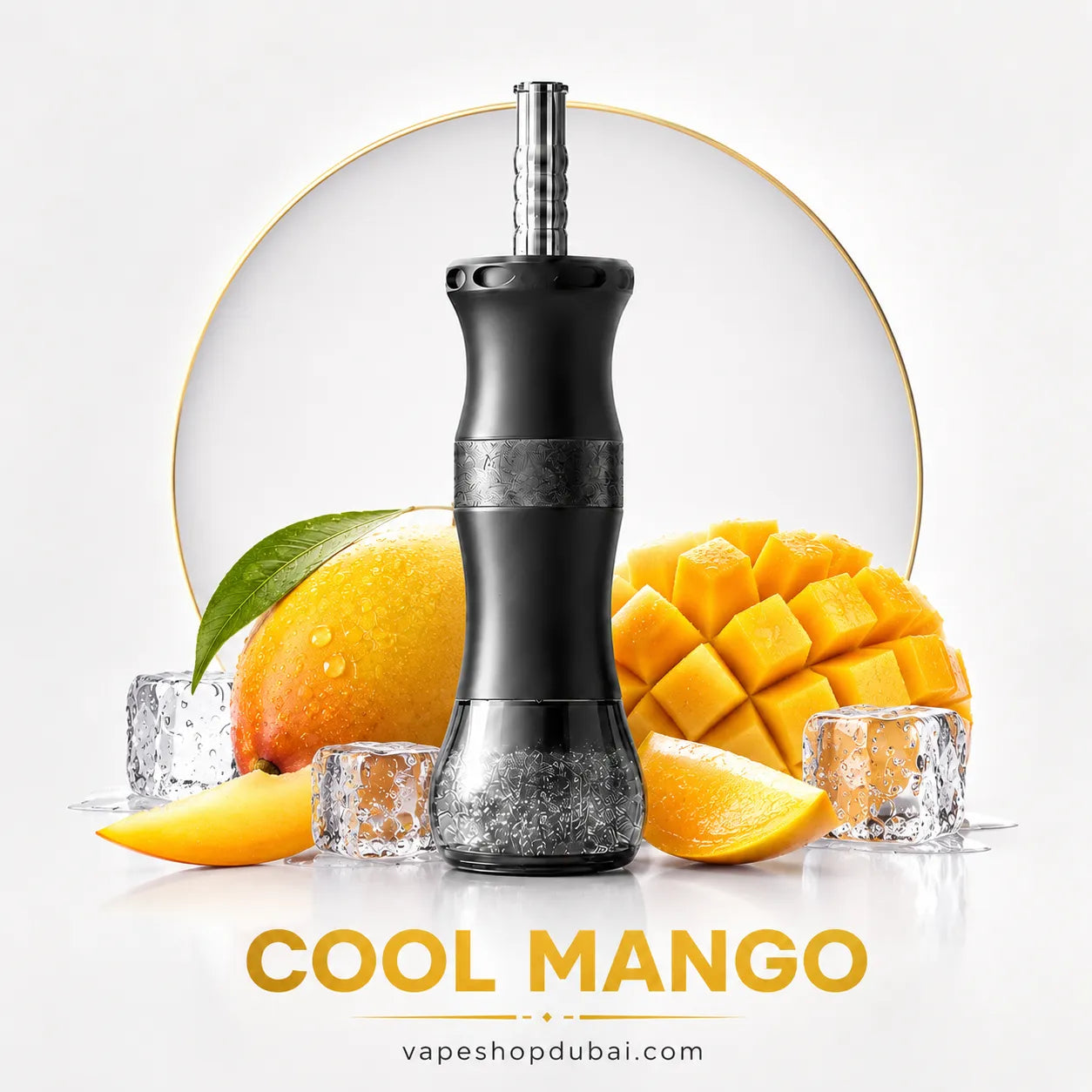 Al Fakher Crown Bar E Hose X 60000 Puffs Hookah Disposable Vape cool mango