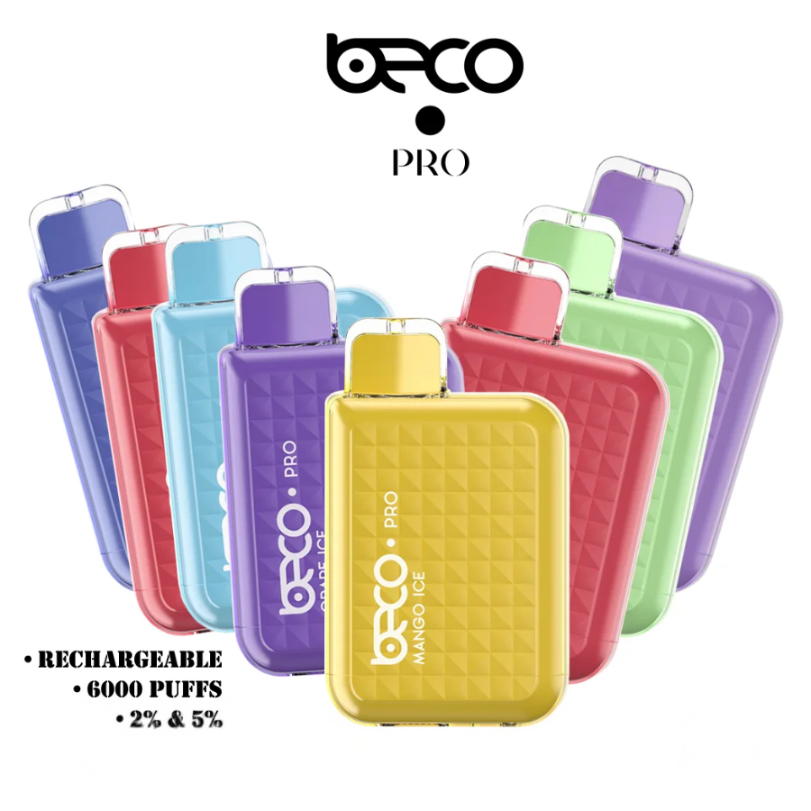 BECO Pro 6000 Puffs Disposable Vape in Dubai, UAE