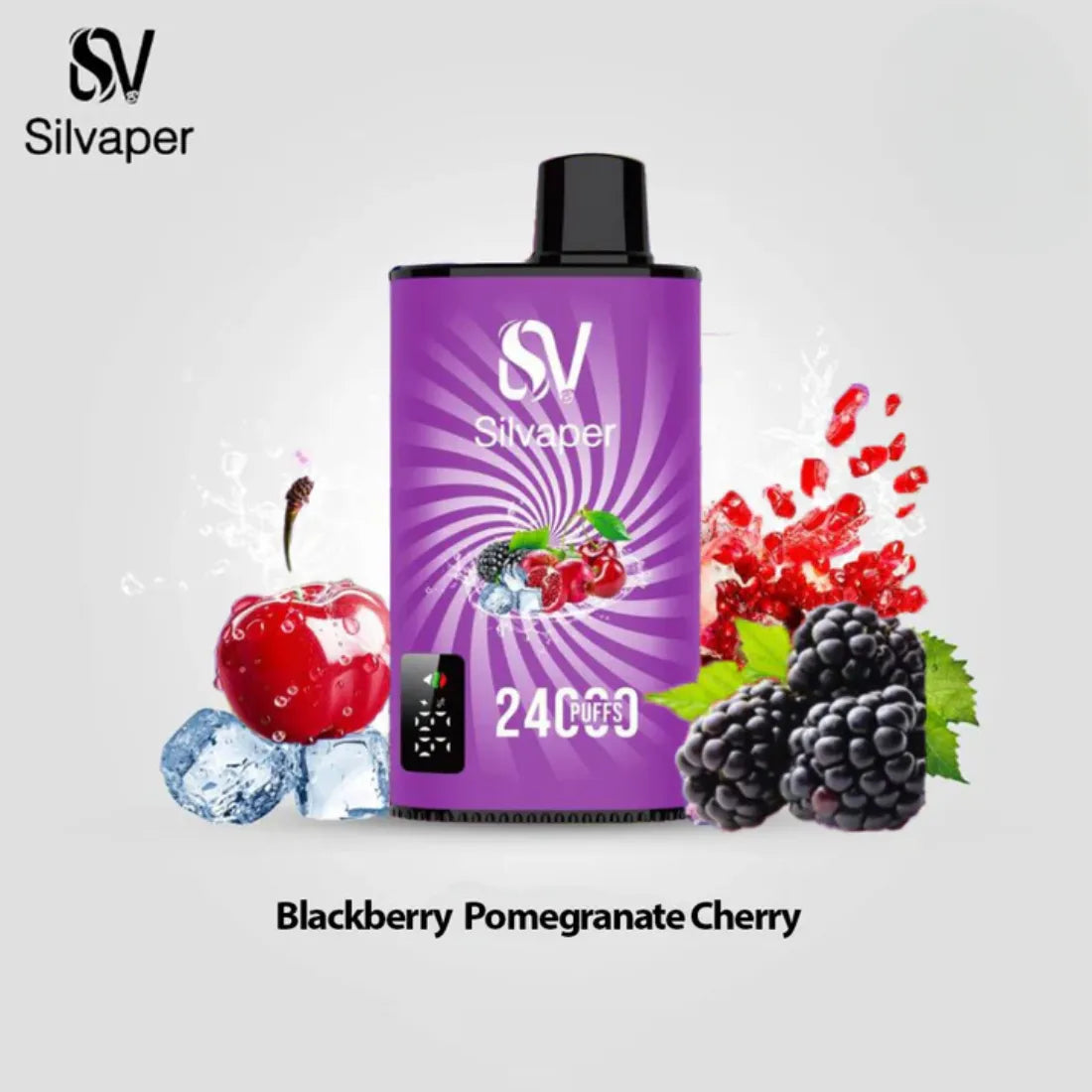Blackberry Pomegranate Cherry-Silvaper