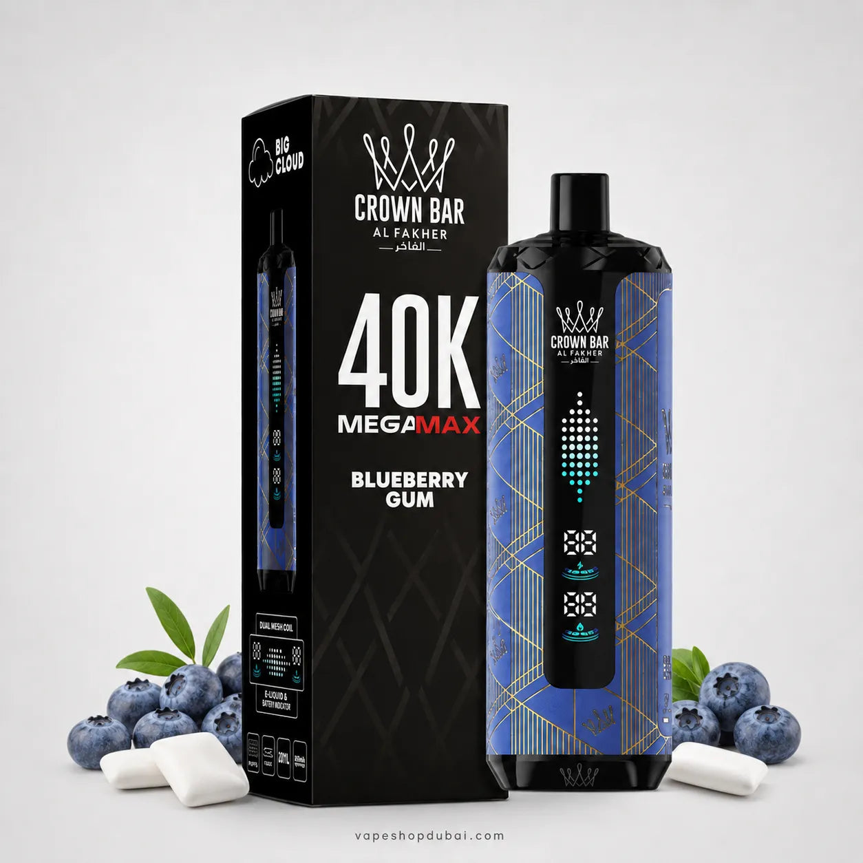 Crown Bar Al Fakher Mega Max 40000 Puffs