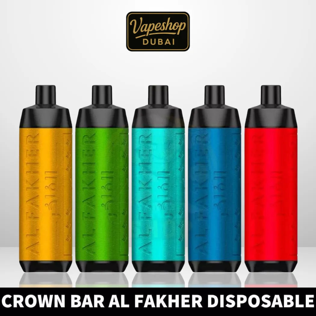 Crown Bar Al Fakher 8000 Puffs 50mg Disposable Vape in Dubai, UAE
