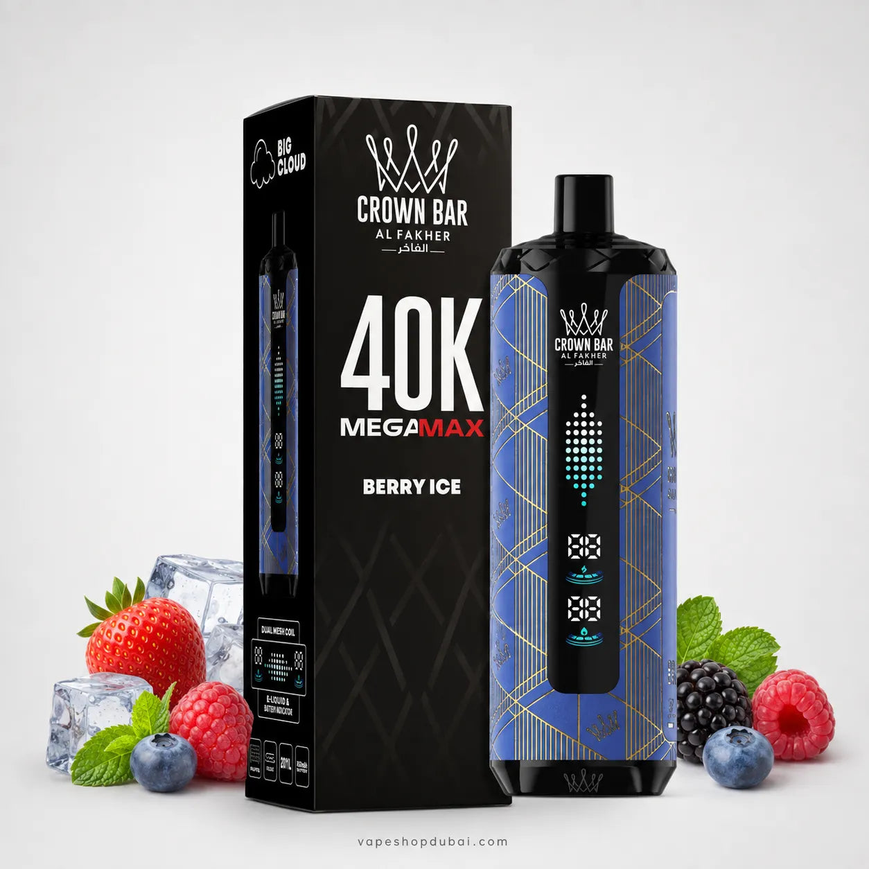 Crown Bar Al Fanner MEGA MAX 40K disposable vape 