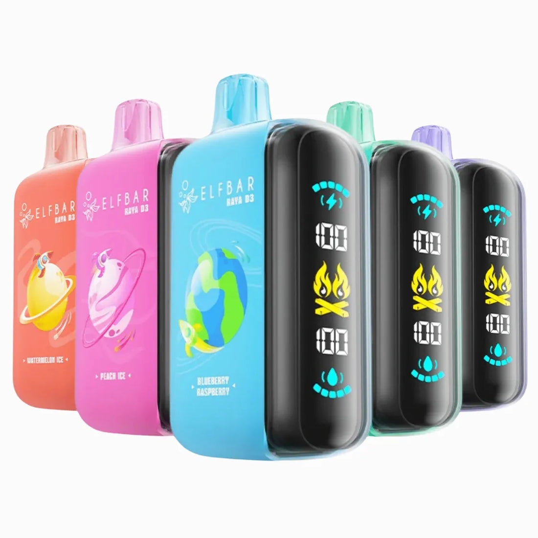 Elf Bar Raya D3 25000 Puffs Disposable Vape in UAE