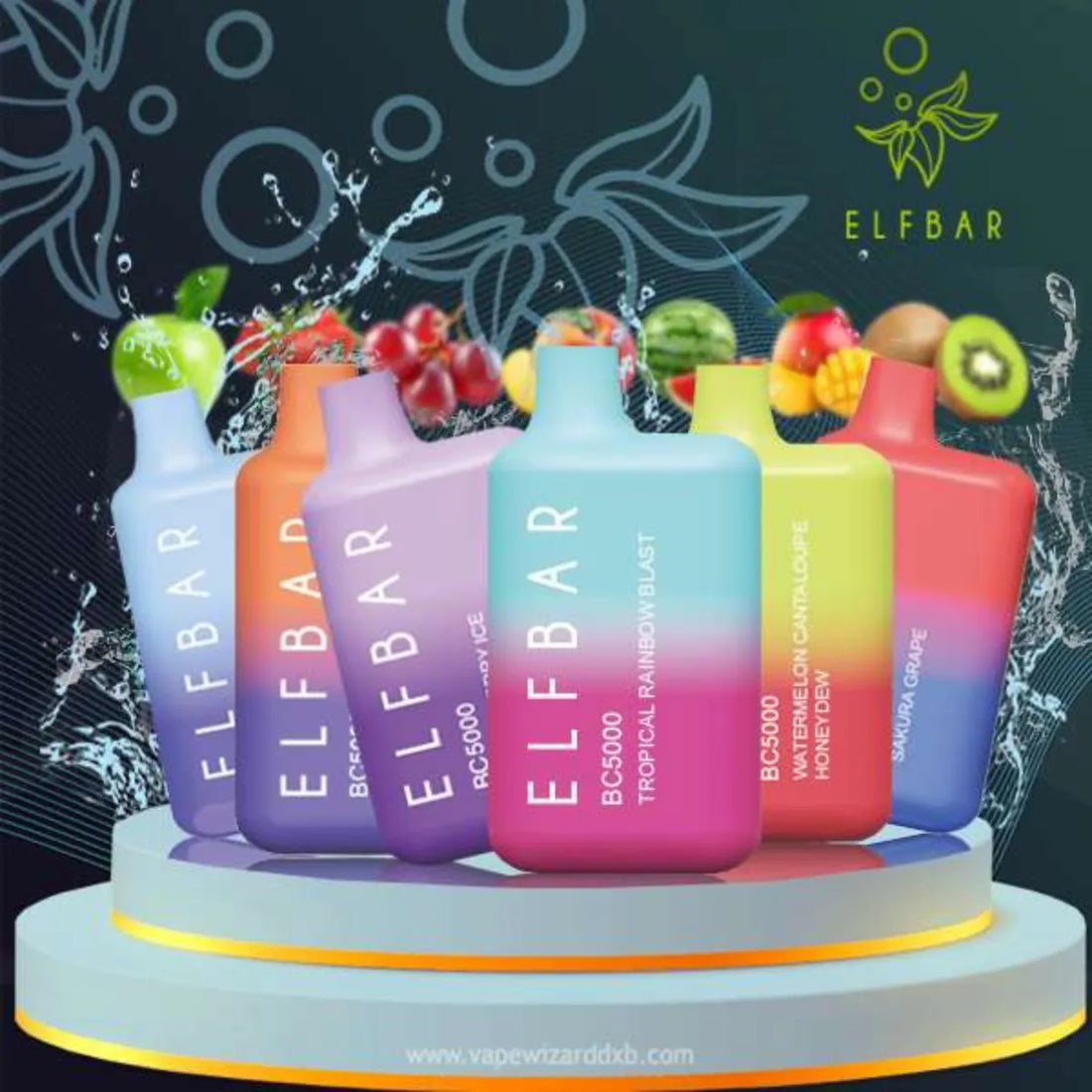 Elfbar 5000 Puffs 20mg Disposable Vape in UAE