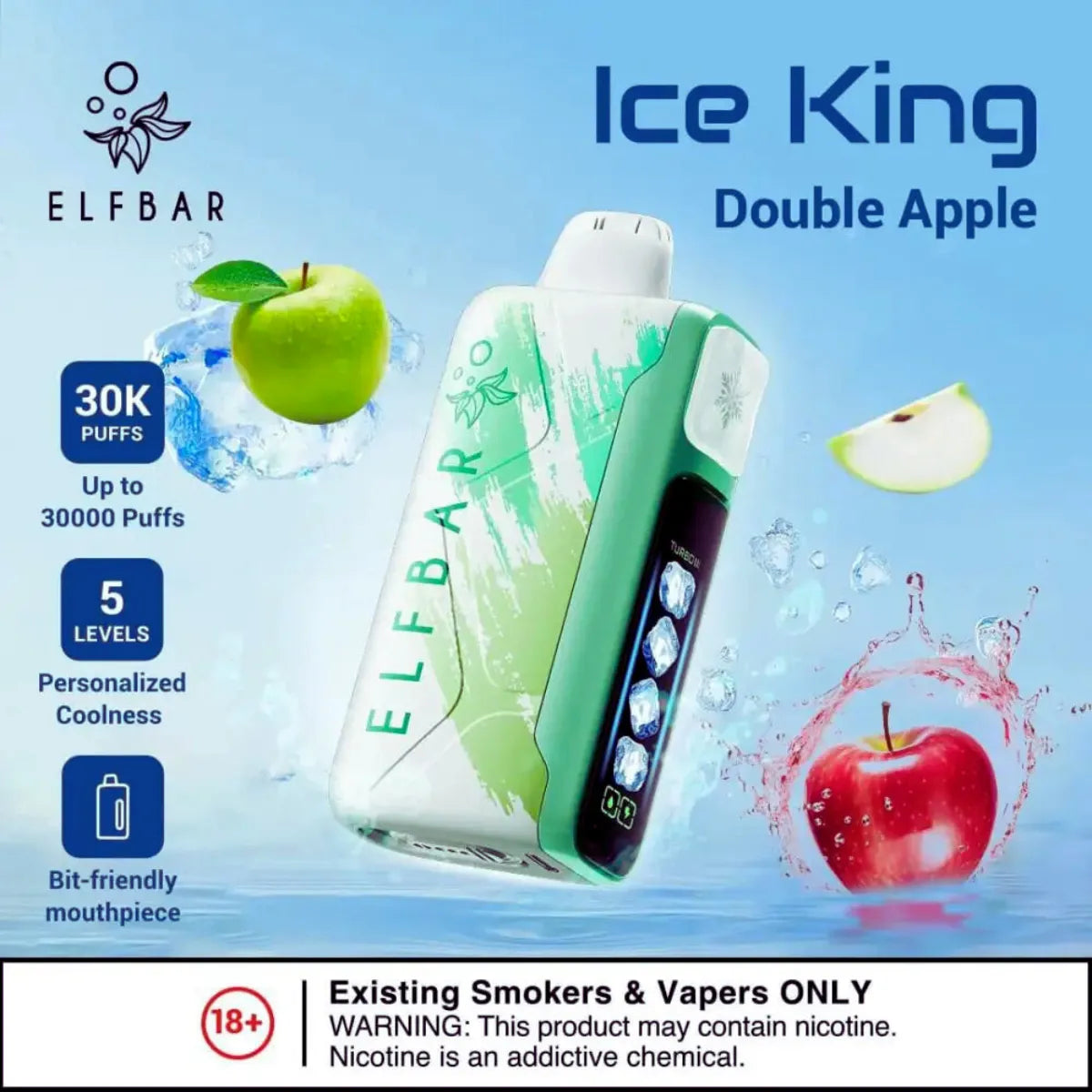 Elf Bar Ice King 30000 Puffs Disposable Vape in Dubai, UAE