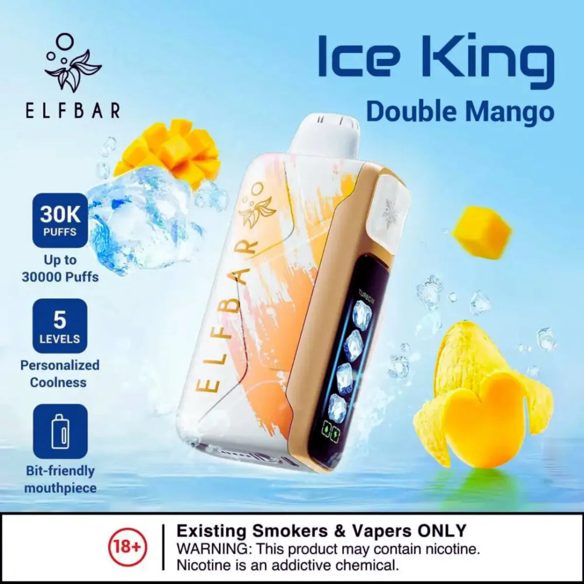 Elf Bar Ice King 30000 Puffs Disposable Vape in Dubai, UAE