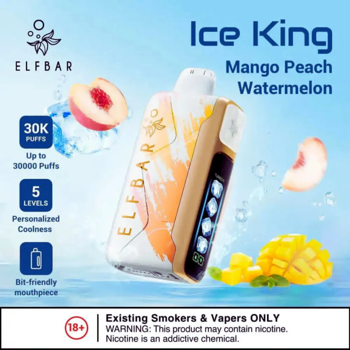 Elf Bar Ice King 30000 Puffs Disposable Vape in Dubai, UAE
