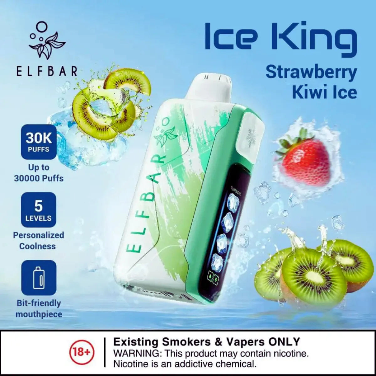 Elf Bar Ice King 30000 Puffs Disposable Vape in Dubai, UAE