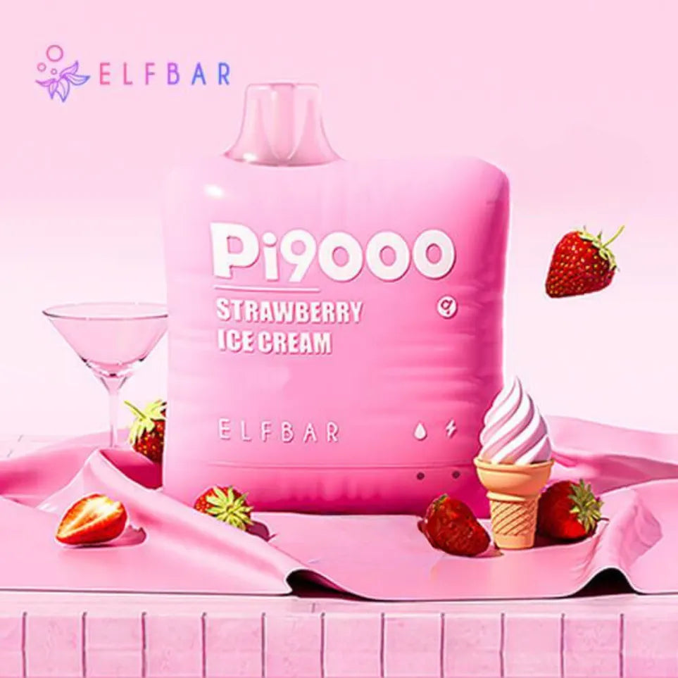 Elf Bar Pi9000 Puffs Disposable Vape 5% Nicotine in Dubai