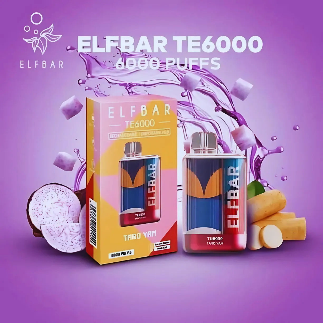 Elf Bar TE 6000 Puffs 50mg Disposable Vape in Dubai, UAE