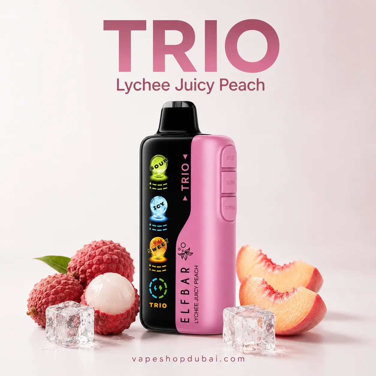Elf_Bar_Trio_40000_Puffs_lychee_juicy_peach