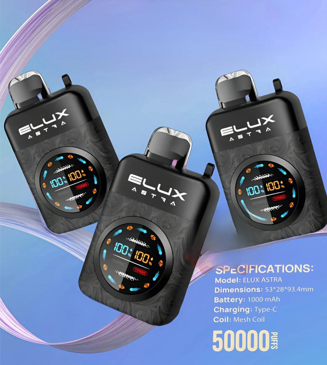 Elux Astra 50000 Puffs Disposable Vape 50MG