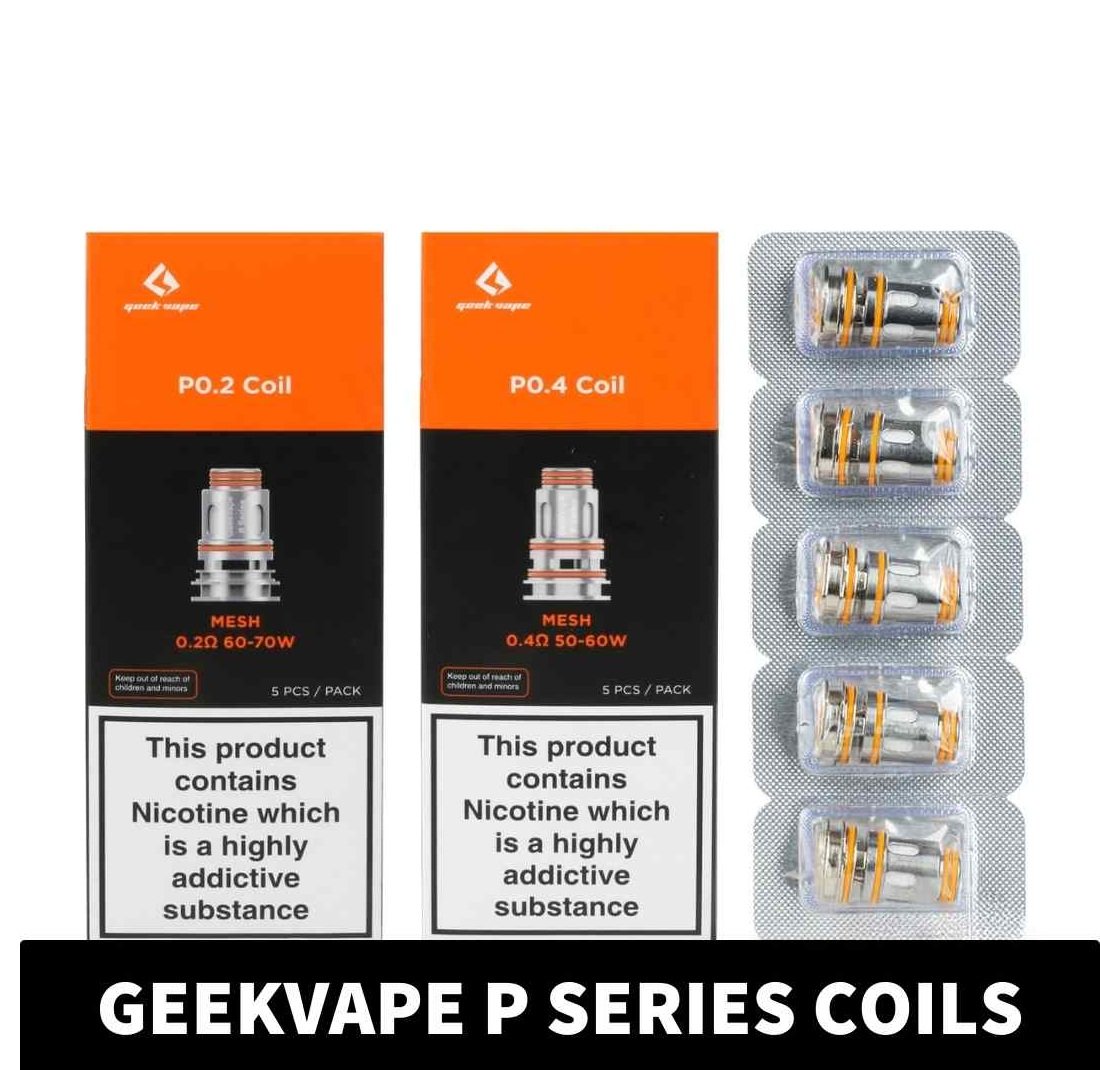GEEKVAPE P Series Replacement Coils (5 PCS)